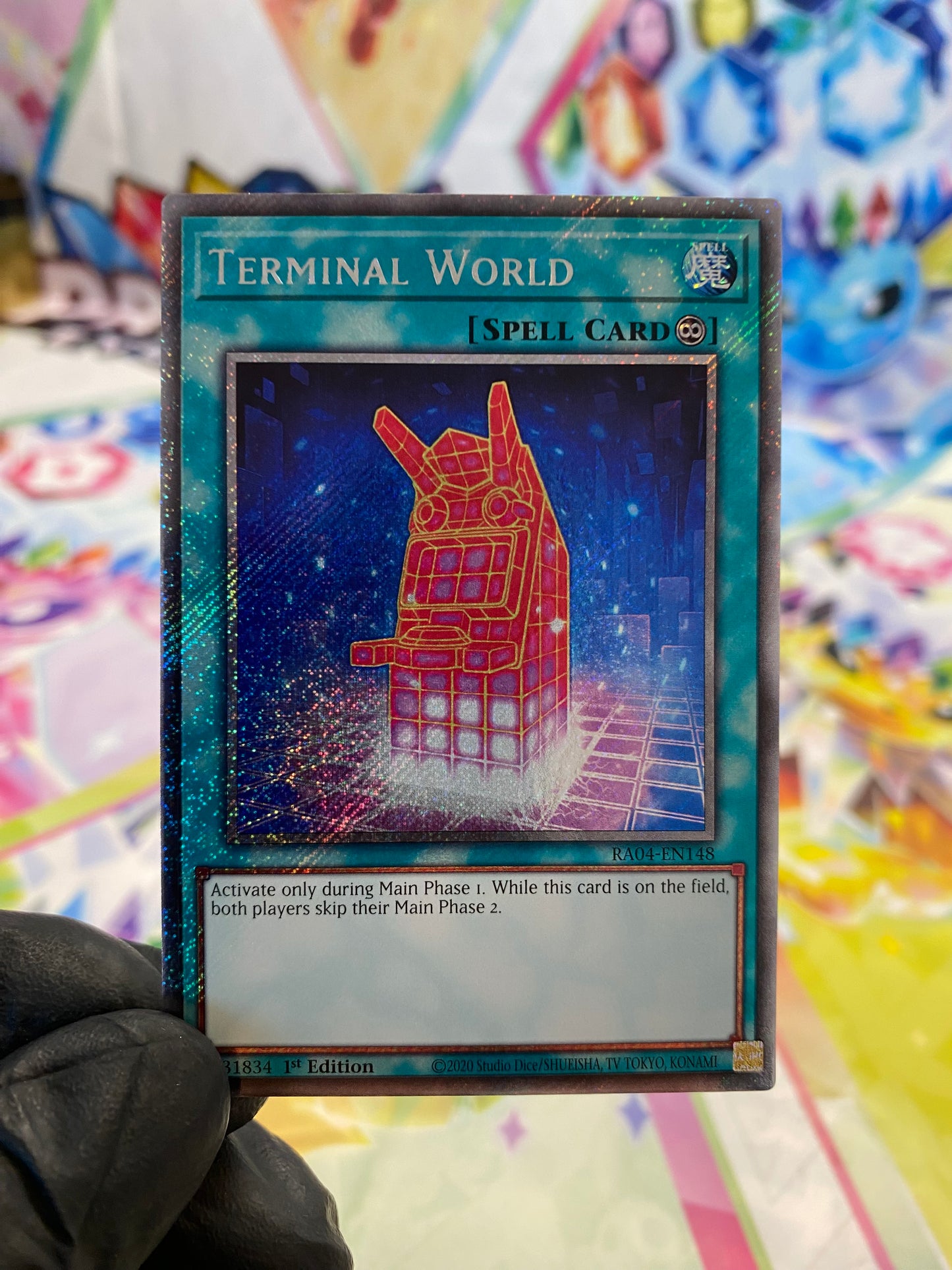 Yu-Gi-Oh! Terminal World (RA04-EN148) Platinum Secret Rare - NM/M