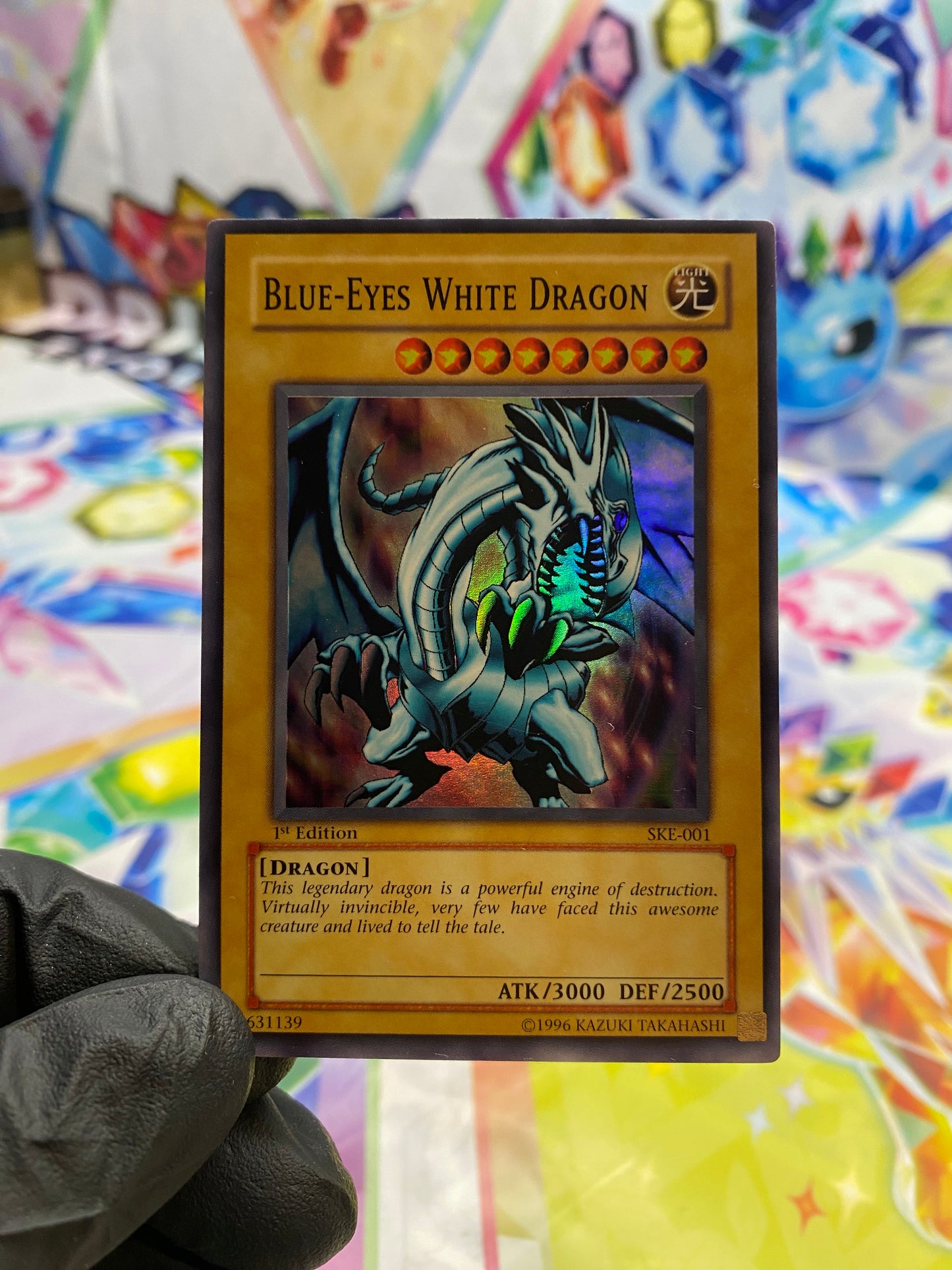 Yu-Gi-Oh! Blue-Eyes White Dragon (SKE-001) 1st Edition - NM/M