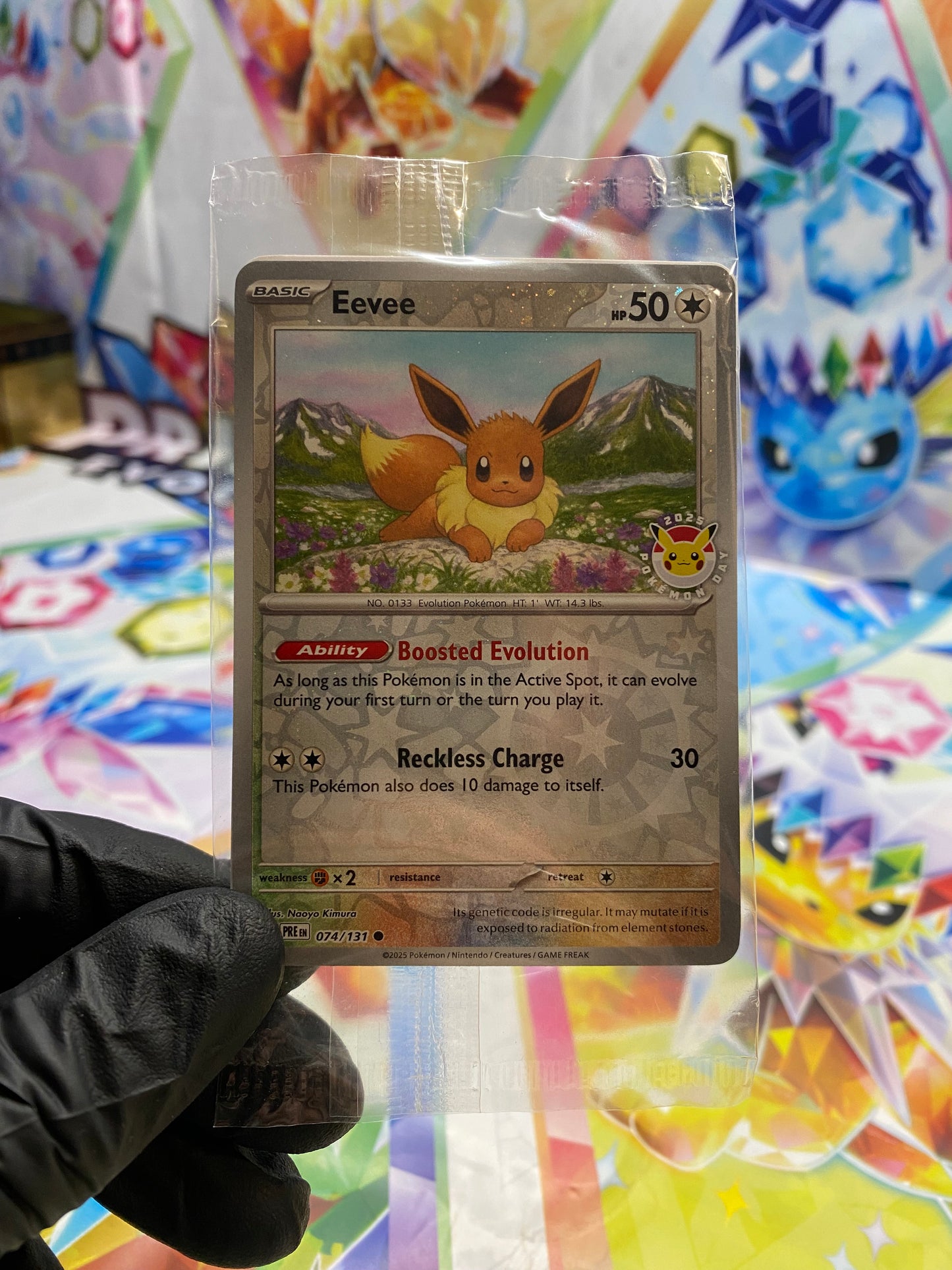Pokémon Eevee #074 Pokemon Day Edition (Still in Plastic) - NM/M