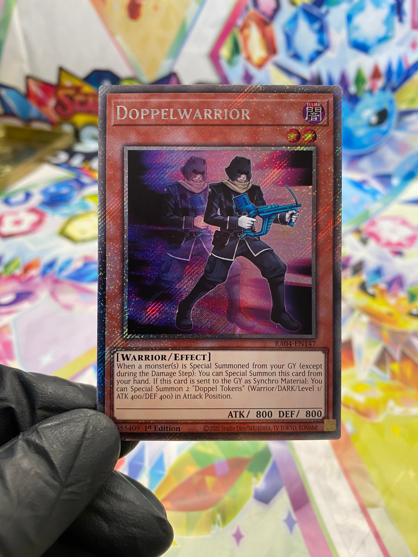 Yu-Gi-Oh! Doppelwarrior (RA04-EN147) Platinum Secret Rare - NM/M