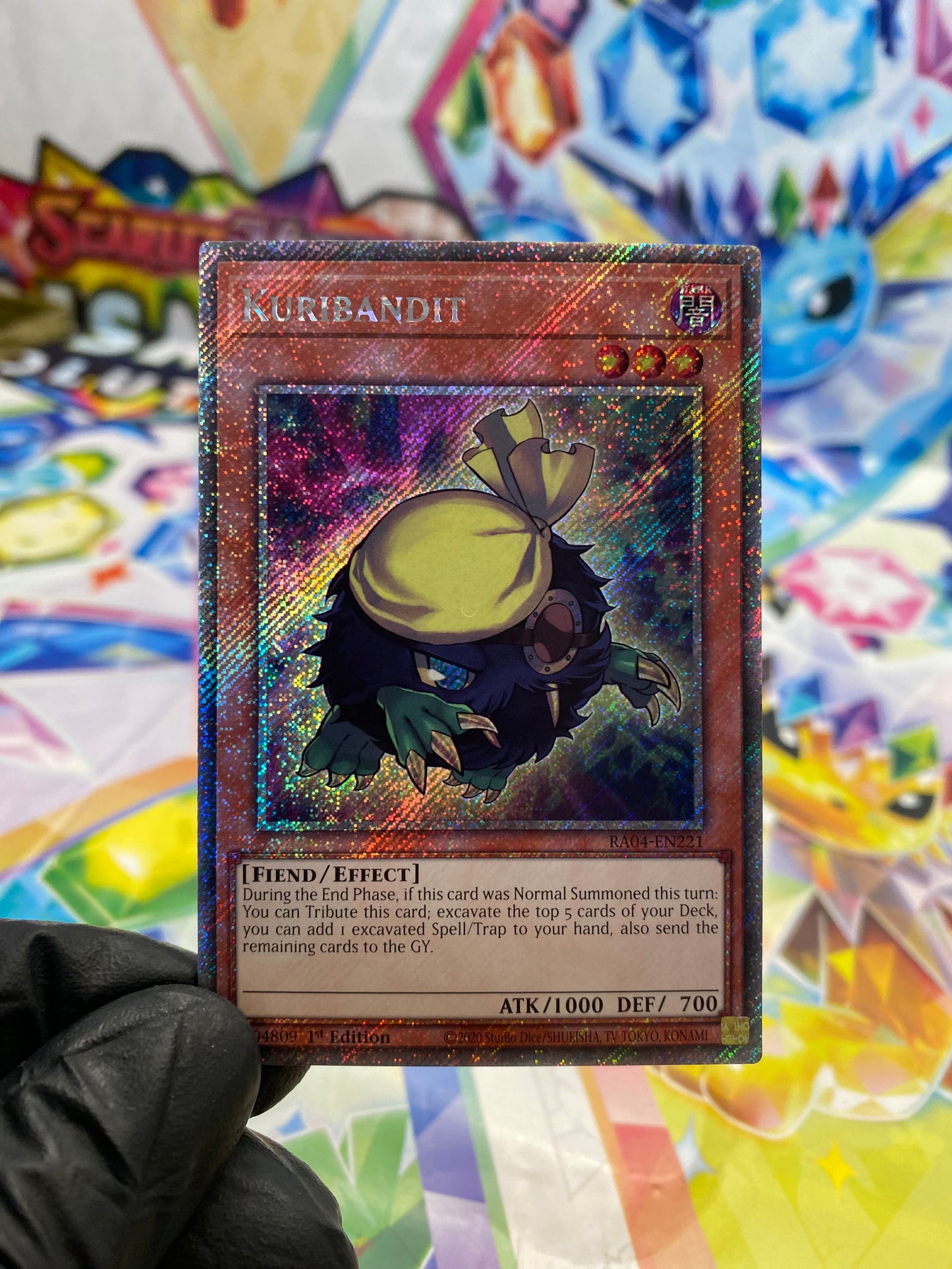 Yu-Gi-Oh! Kuribandit (RA04-EN221) Platinum Secret Rare - NM/M