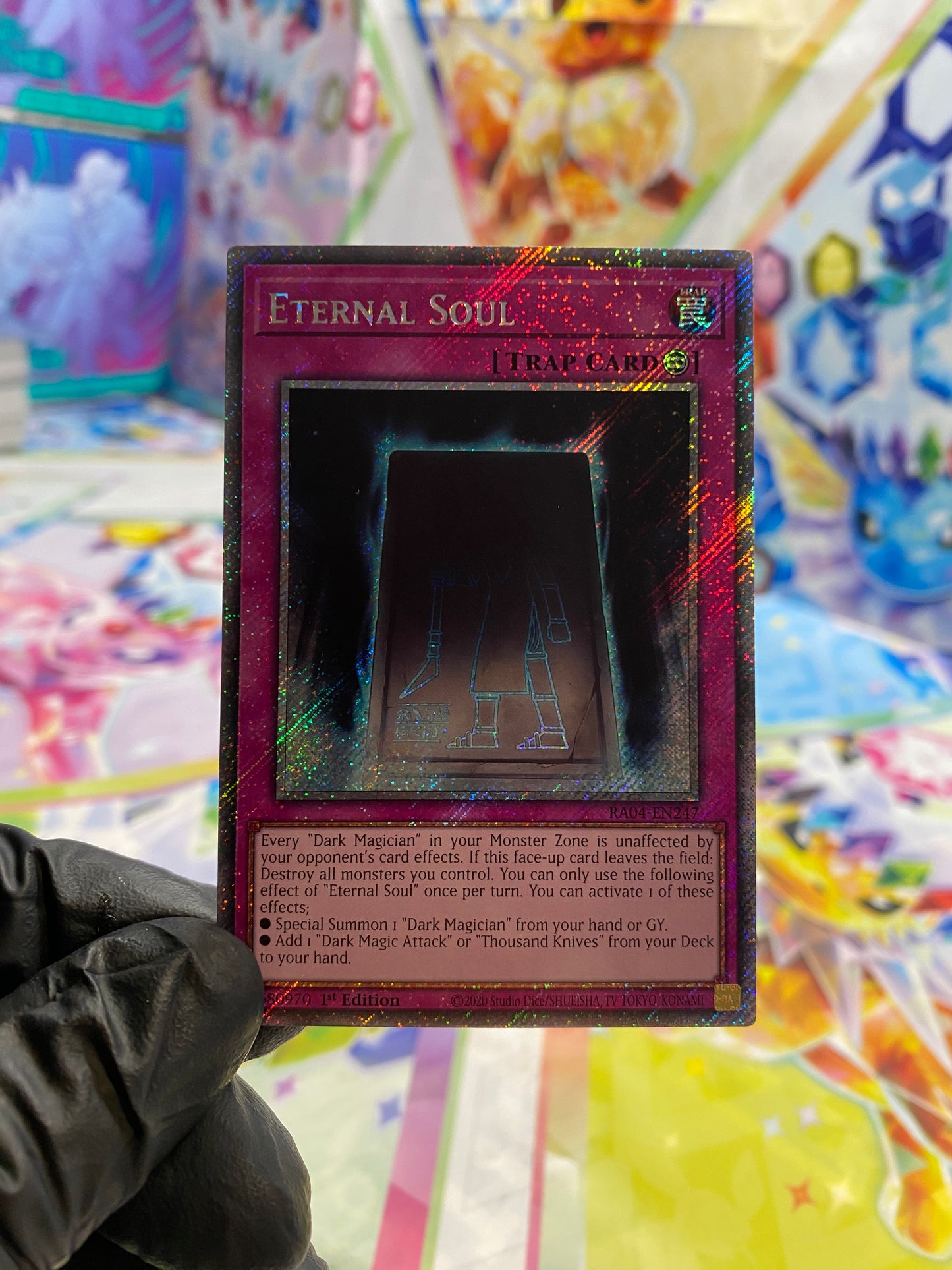 Yu-Gi-Oh! Eternal Soul (RA04-EN247) Platinum Secret Rare - NM/M