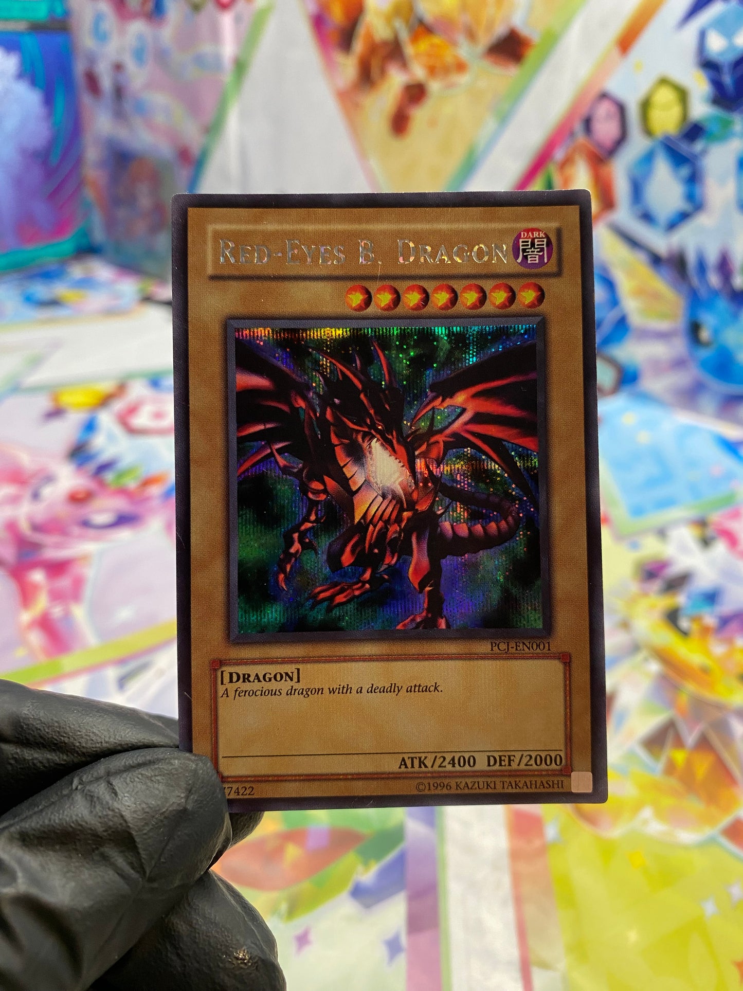 Yu-Gi-Oh! Red-Eyes B. Dragon (PCJ-EN001) - GOOD