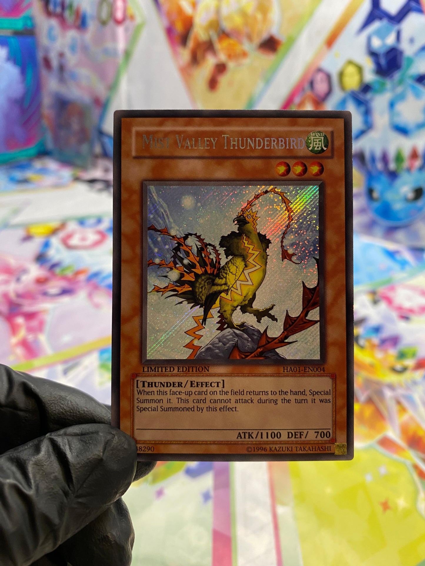 Yu-Gi-Oh! Mist Valley Thunderbird (HA01-EN004) - GOOD
