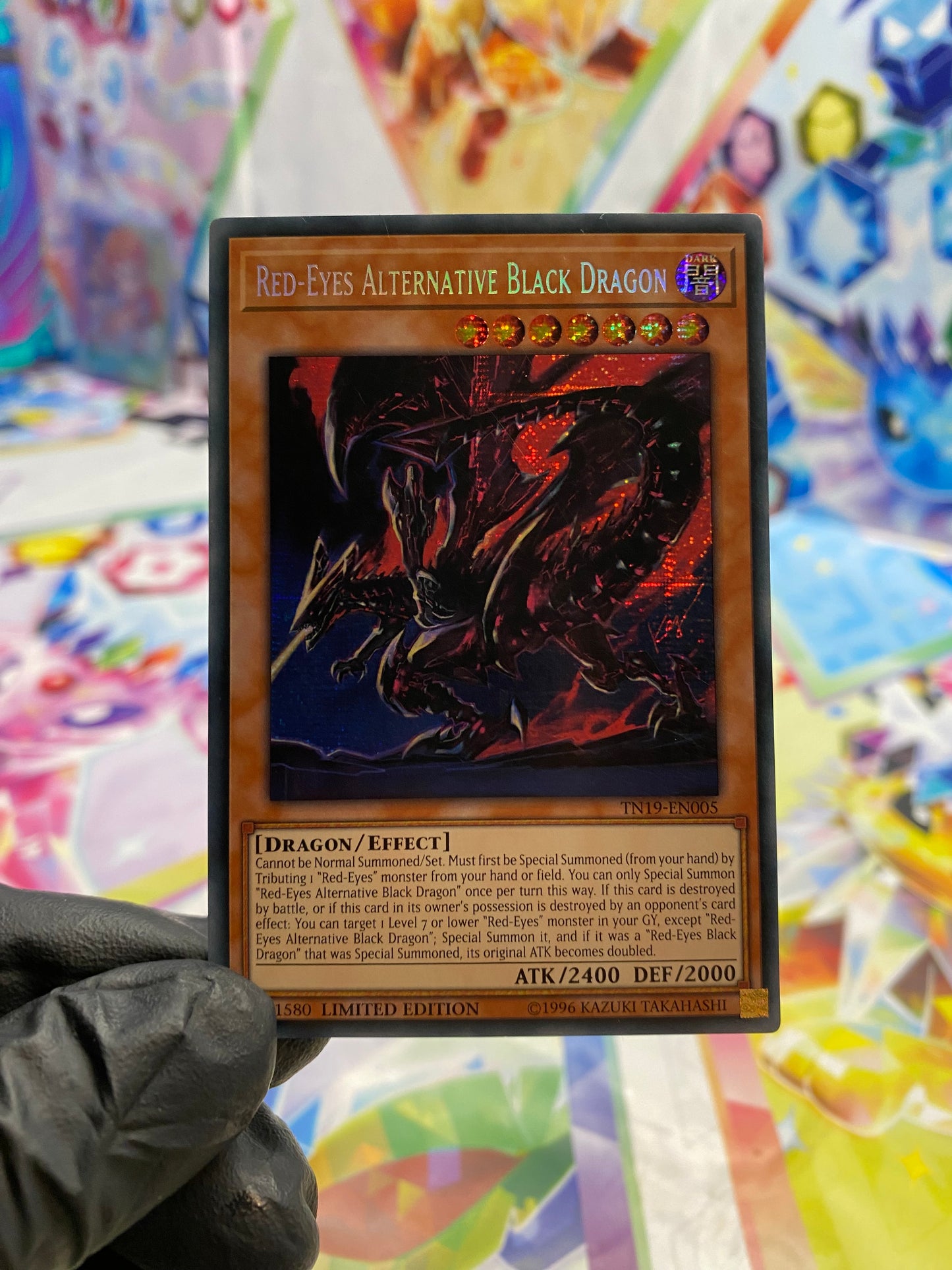 Yu-Gi-Oh! Red-Eyes Alternative Black Dragon (TN19-EN005) - GOOD