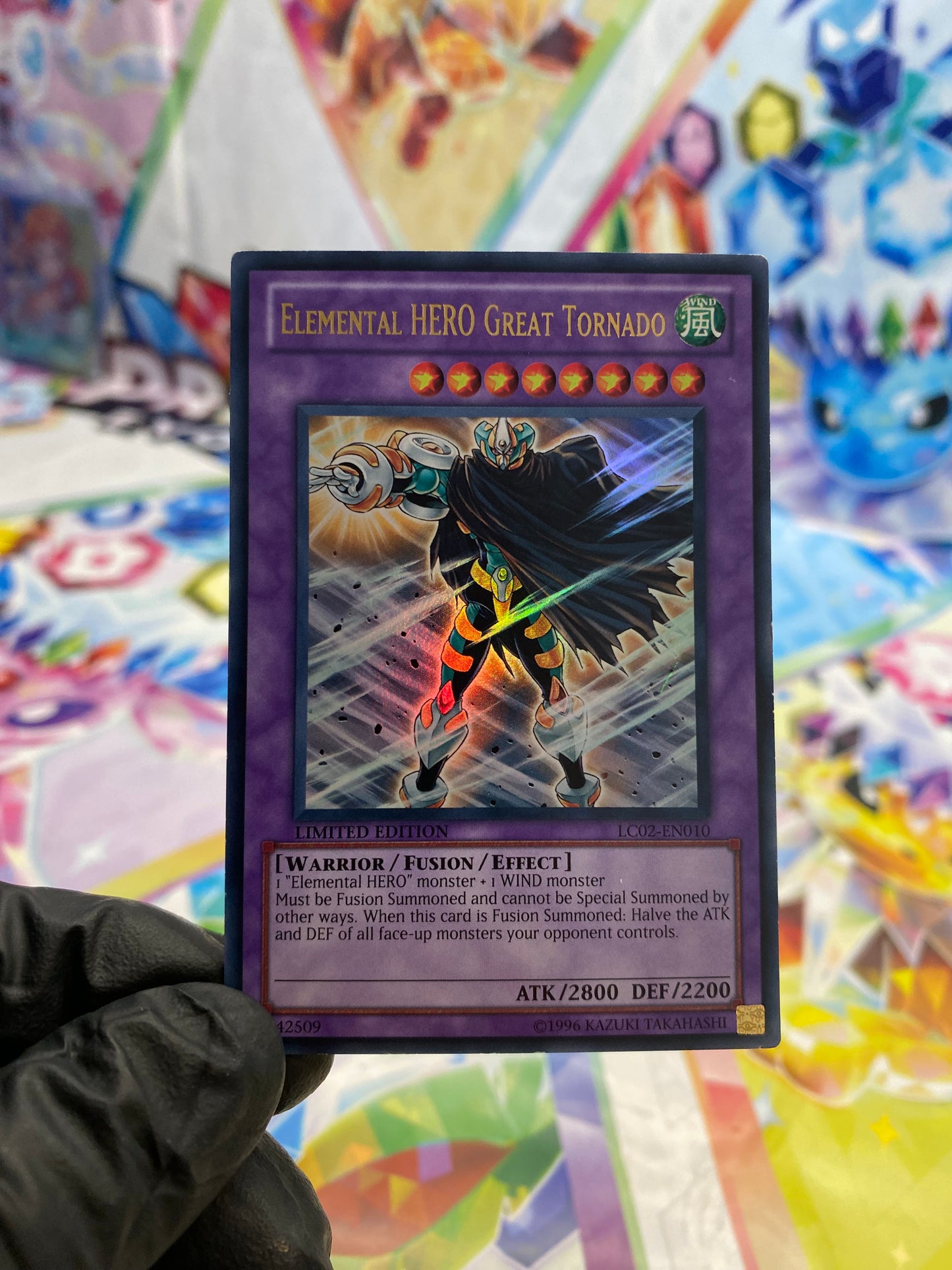 Yu-Gi-Oh! Elemental Hero Great Tornado (LC02-EN010) - GOOD