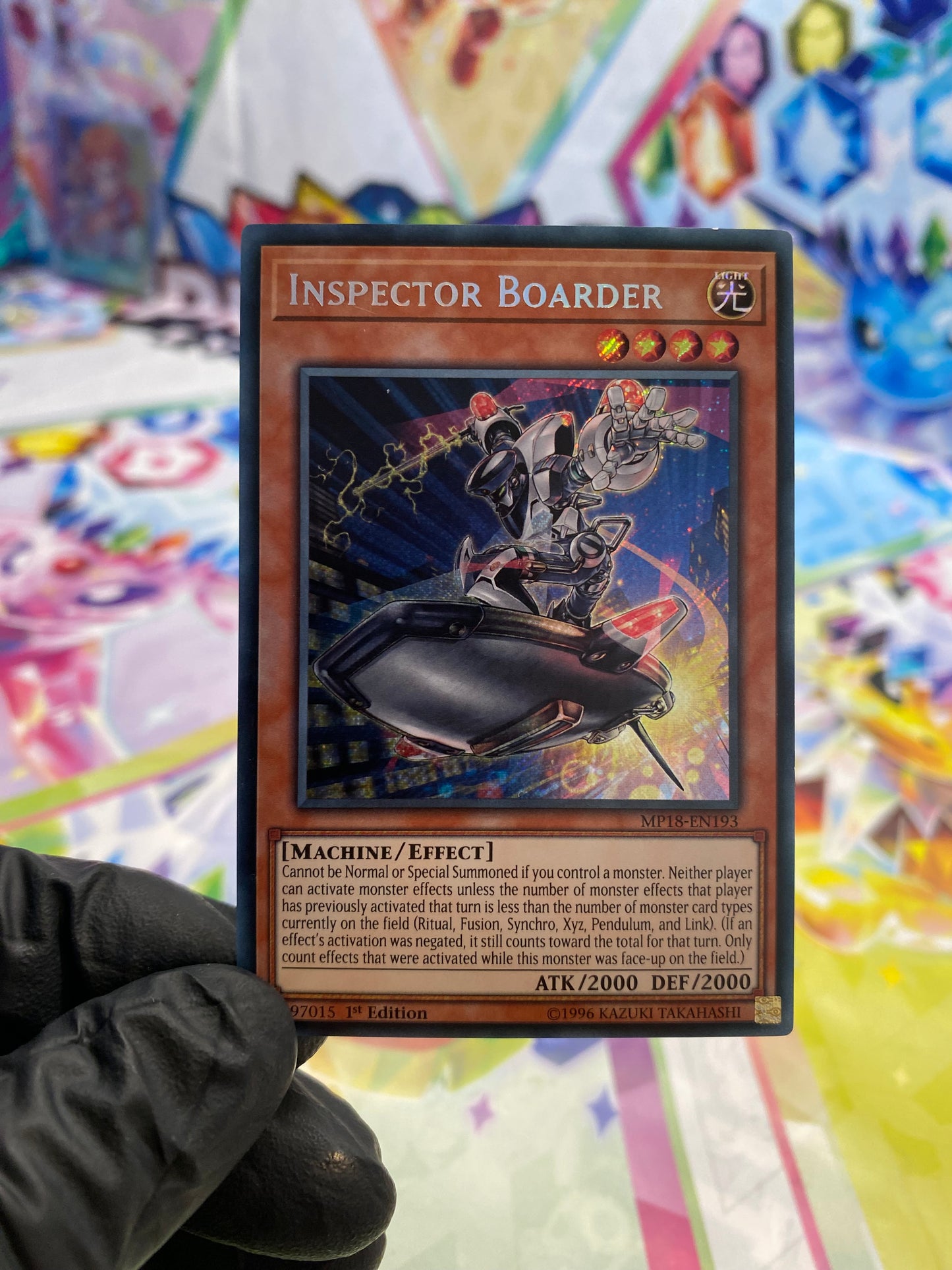 Yu-Gi-Oh! Inspector Boarder (MP18-EN193) - GOOD