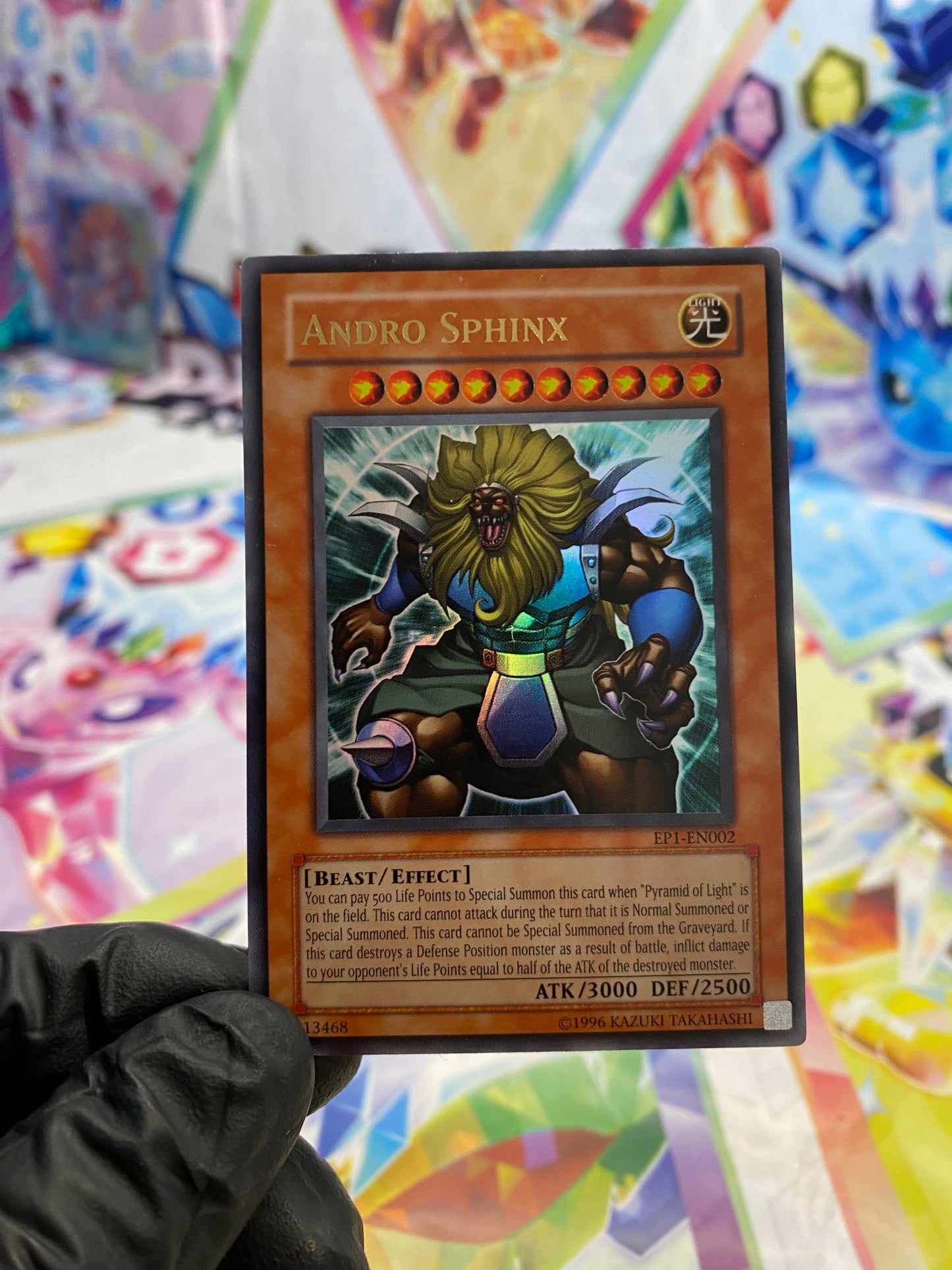 Yu-Gi-Oh! Andro Sphinx (EP1-EN002) - GOOD