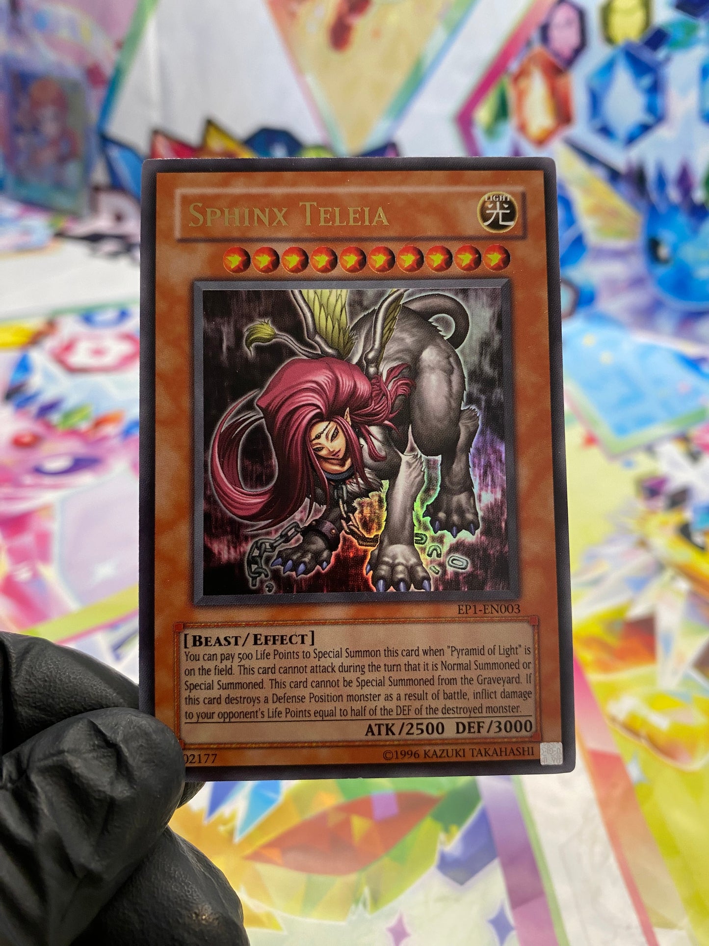 Yu-Gi-Oh! Sphinx Teleia (EP1-EN003) - GOOD