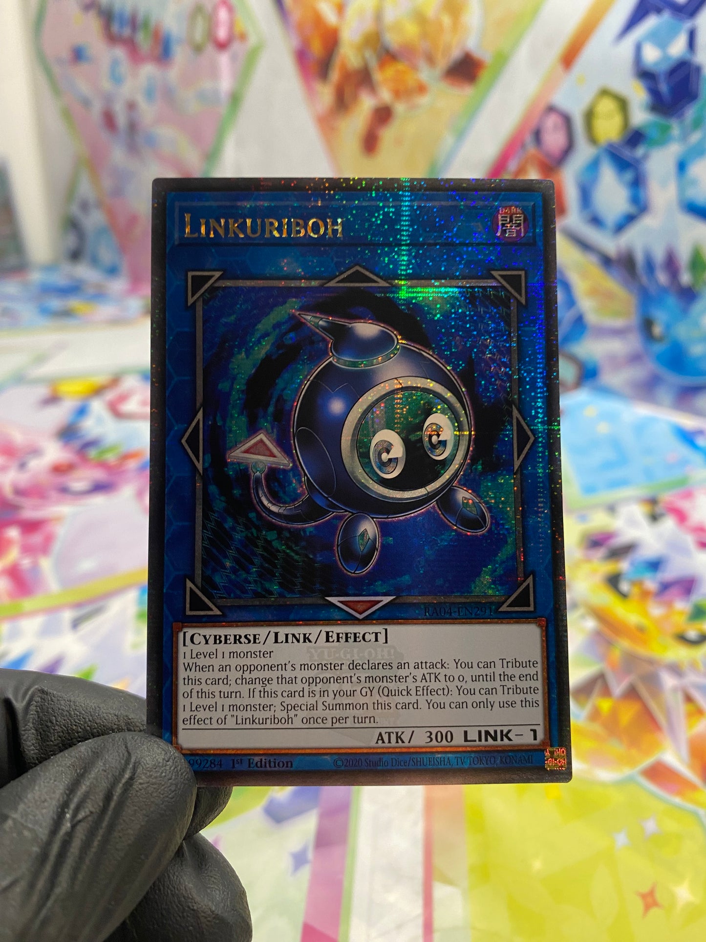 Yu-Gi-Oh! Linkuriboh (RA04-EN291) Quarter Century Secret Rare - NM/M