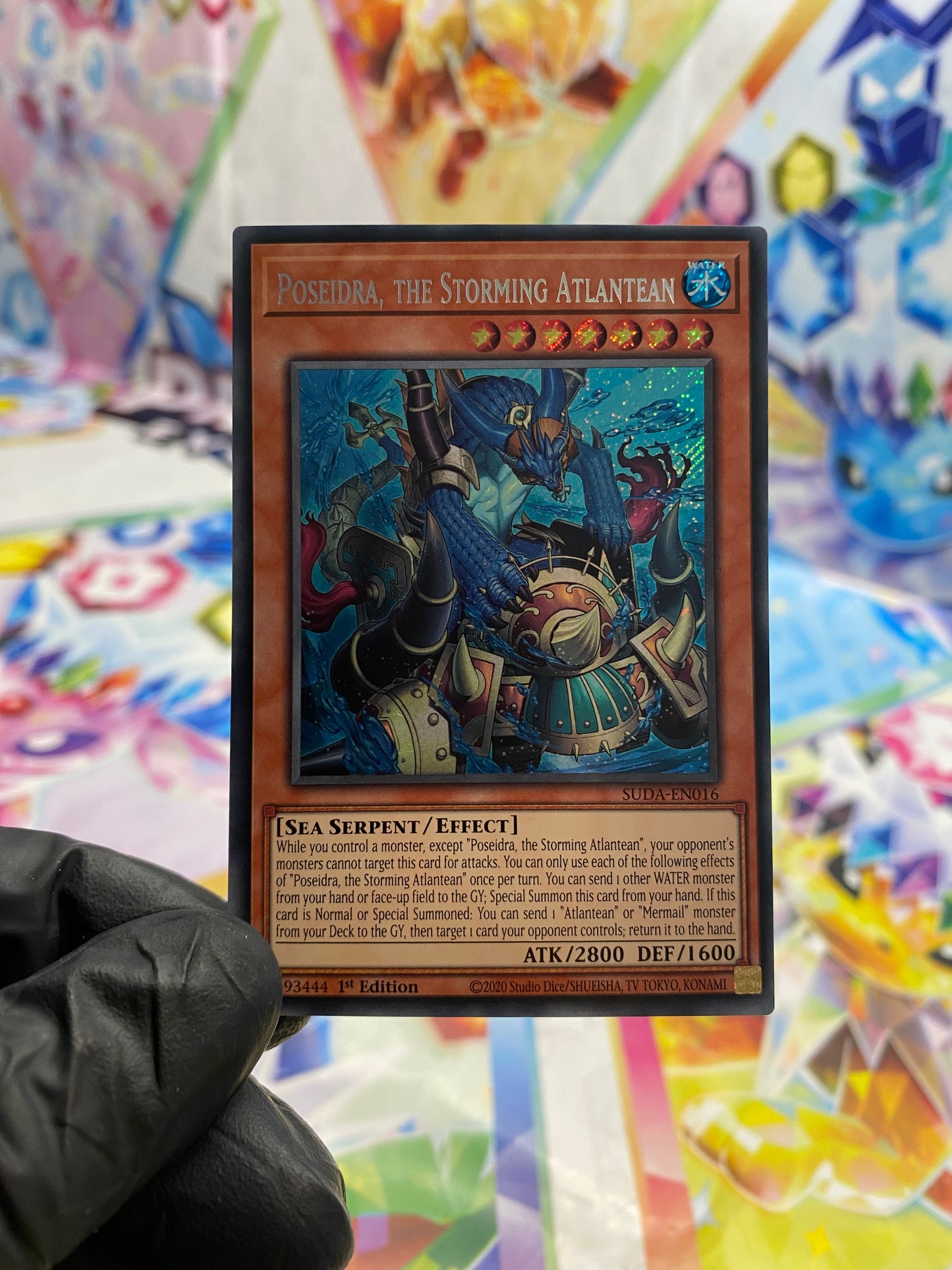 Yu-Gi-Oh! Poseidra, The Storming Atlantean (SUDA-EN016) - NM/M
