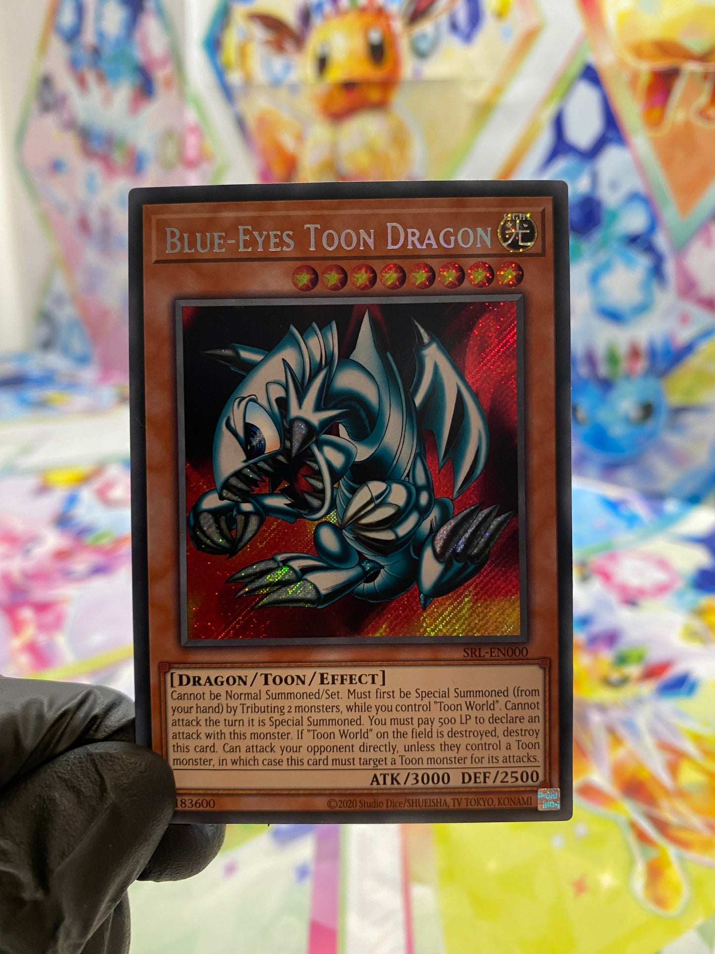 Yu-Gi-Oh! Blue-Eyes Toon Dragoon (SRL-EN000) - NM
