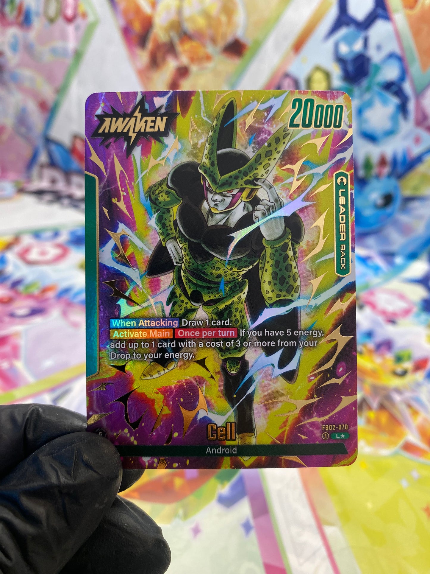 Dragon Ball Cell L★ (FB02-070) - NM/M