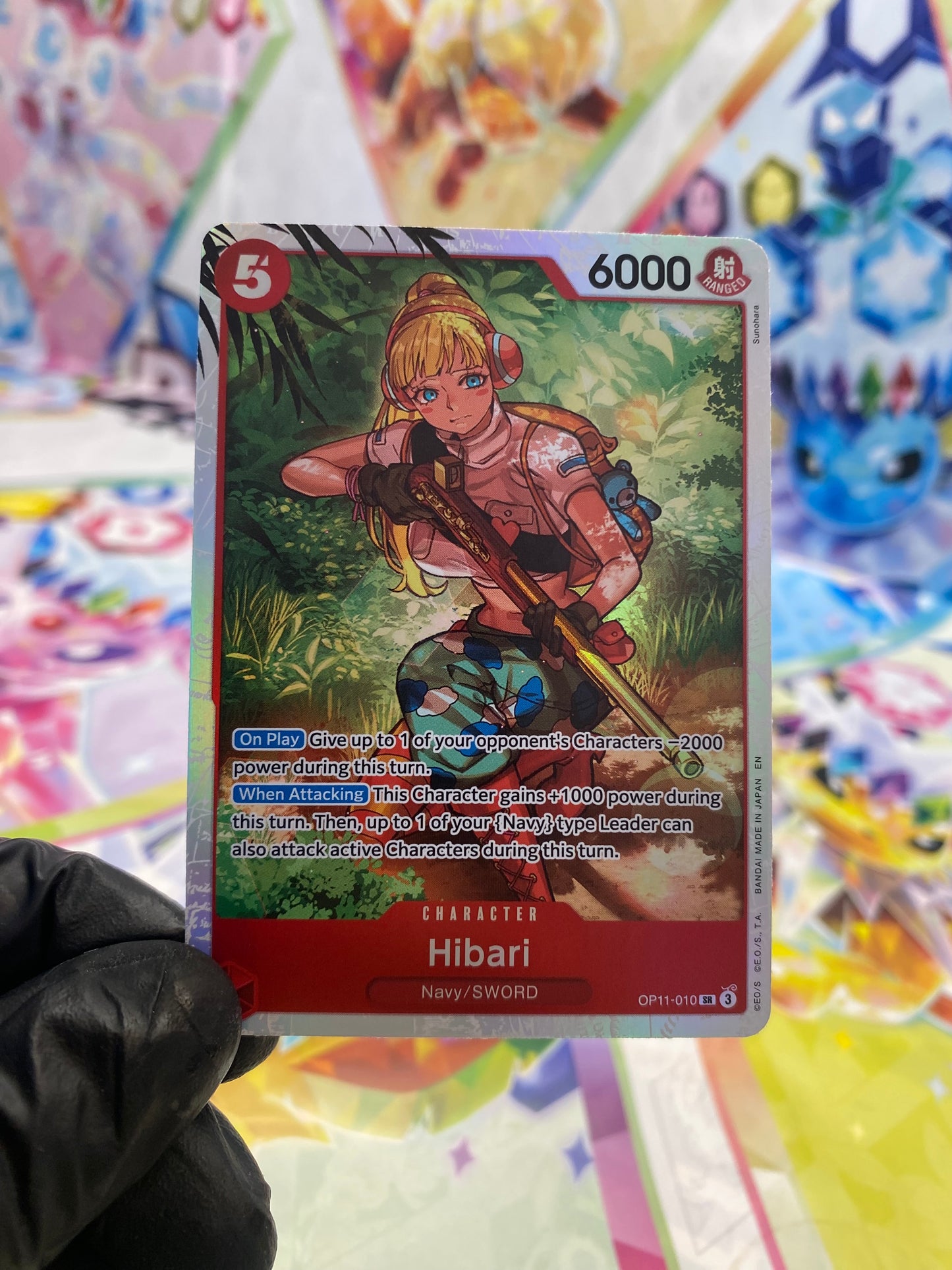 One Piece Hibari SR (OP11-010) - NM/M