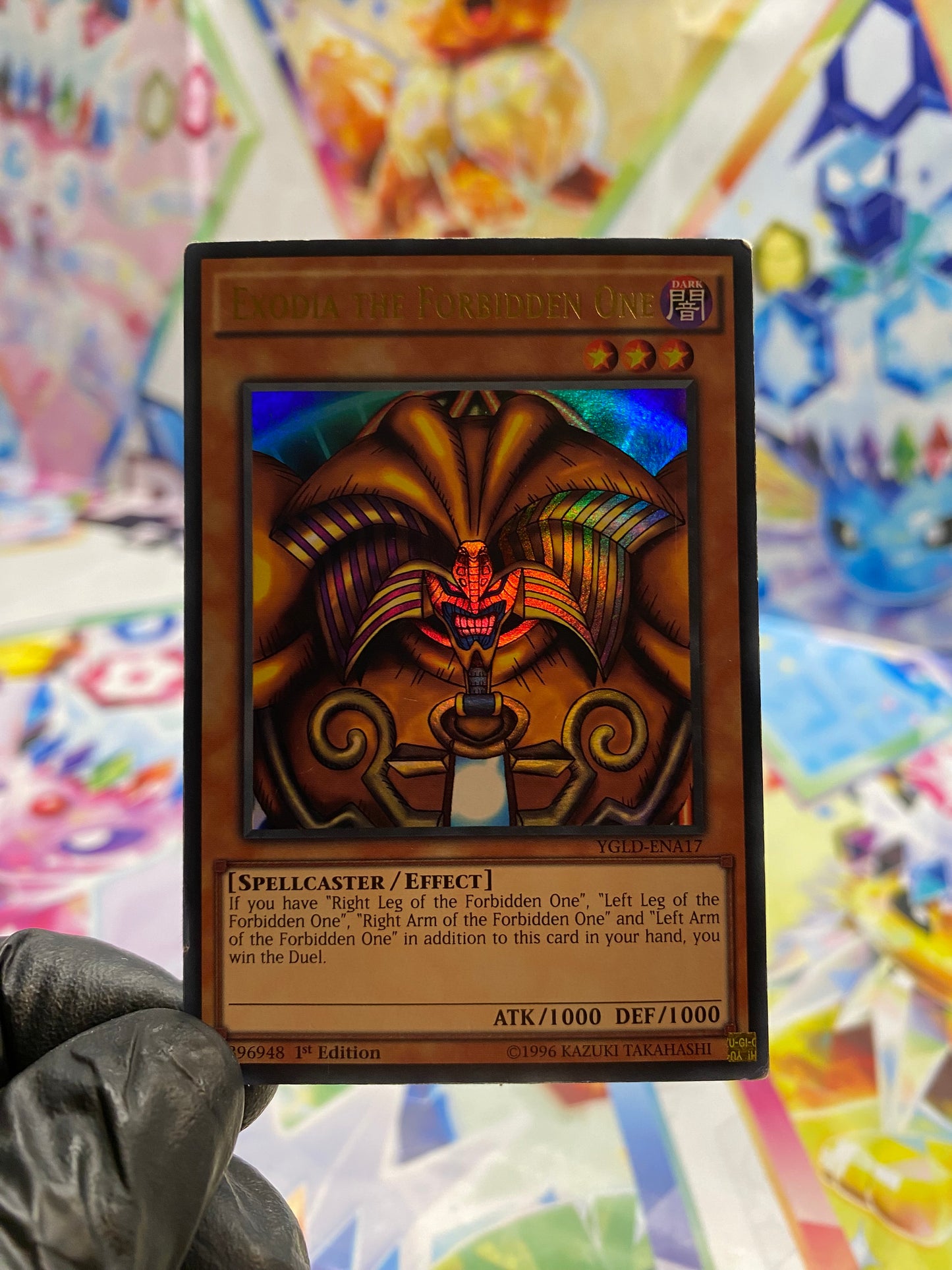Yu-Gi-Oh! Exodia The Forbidden One (YGLD-ENA17) 1st Edition - GOOD