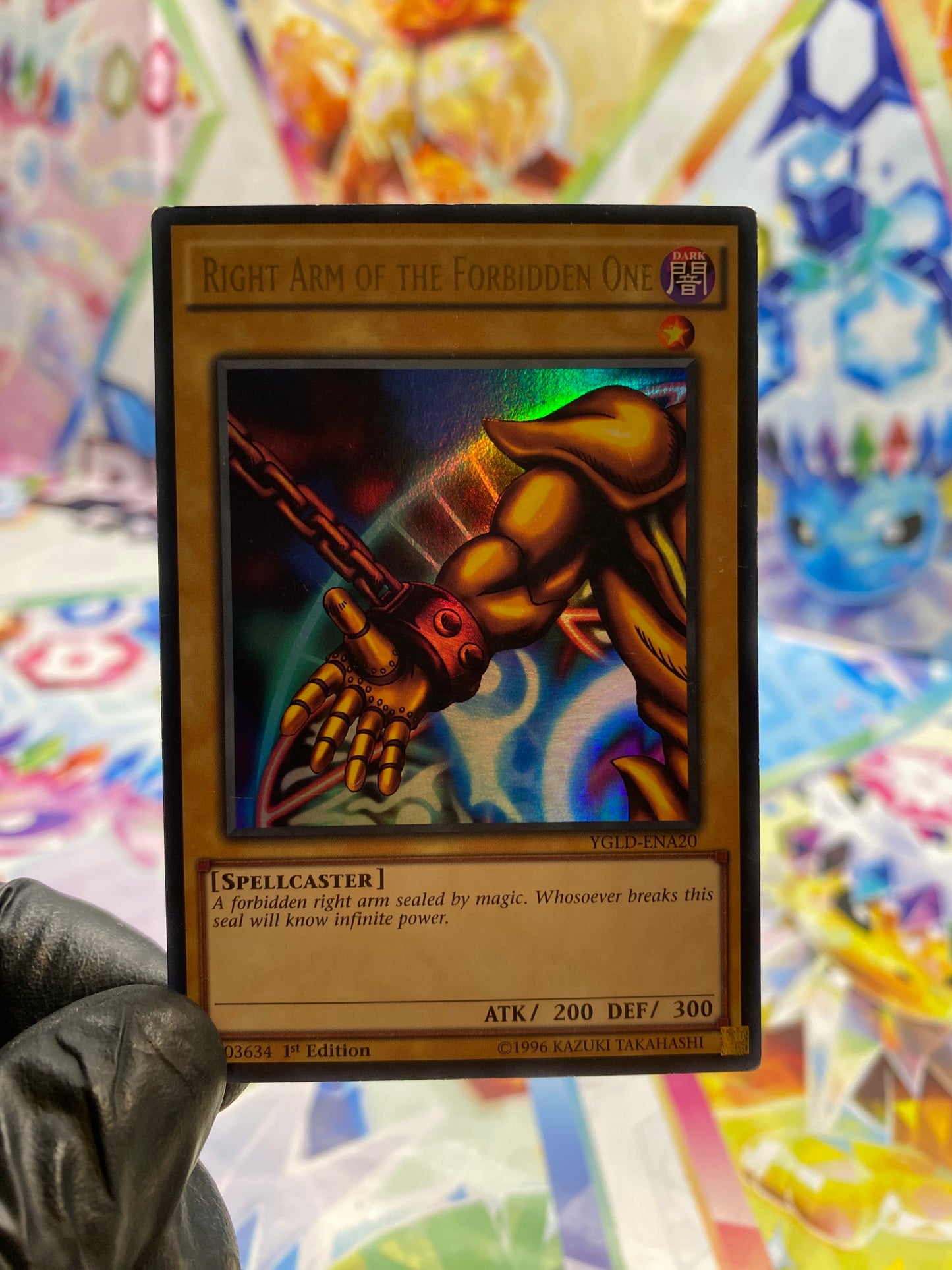 Yu-Gi-Oh! Right Arm Of The Forbidden One (YGLD-ENA20) 1st Edition - GOOD