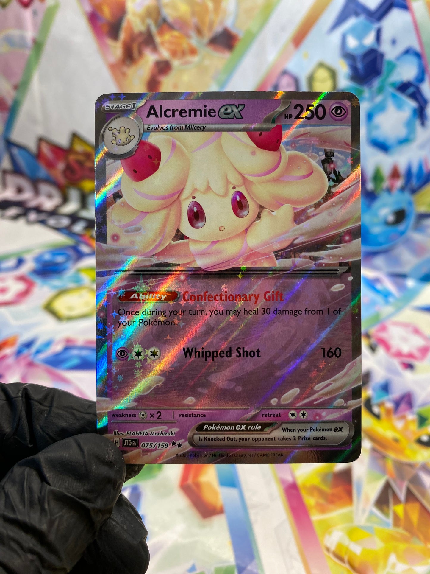 Pokémon Alcremie Ex #075 (JTG) - NM/M