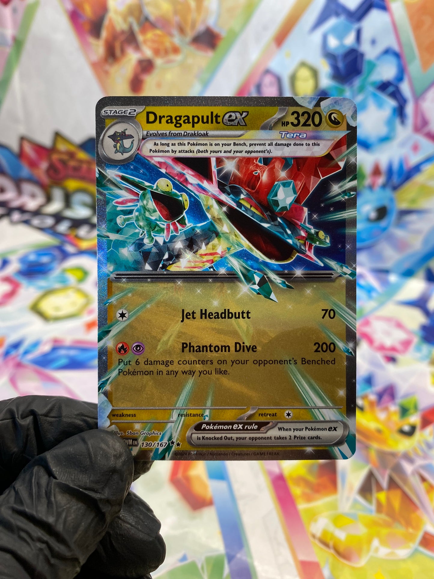 Pokémon Dragapult Ex #130 (TWM) - NM/M