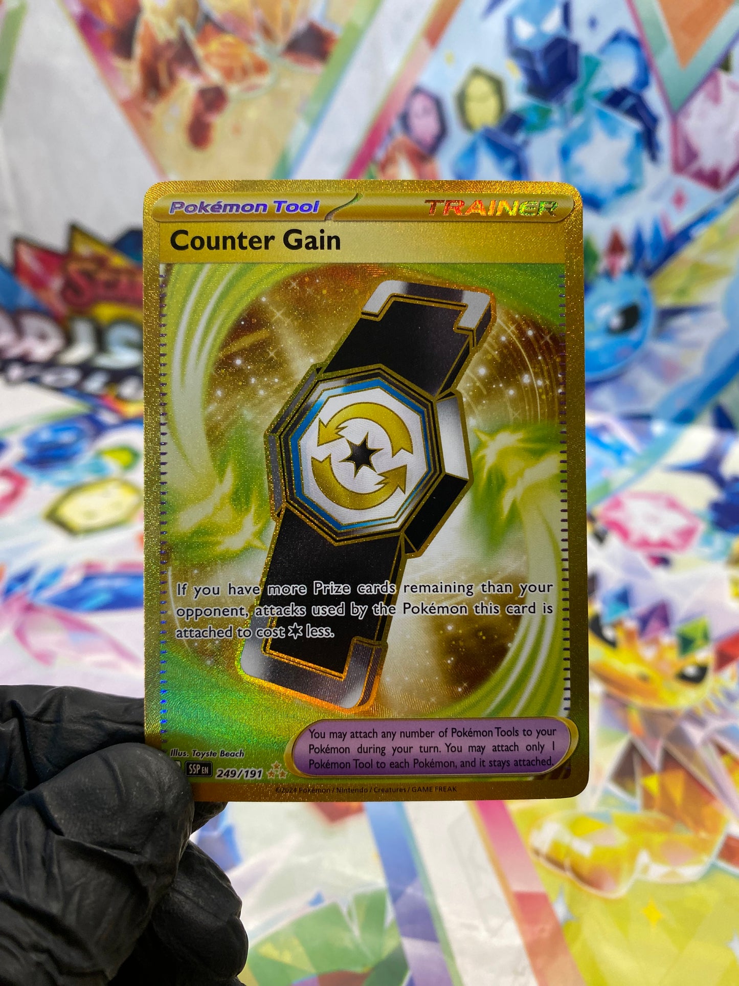 Pokémon Counter Gain #249 (SSP) - NM/M