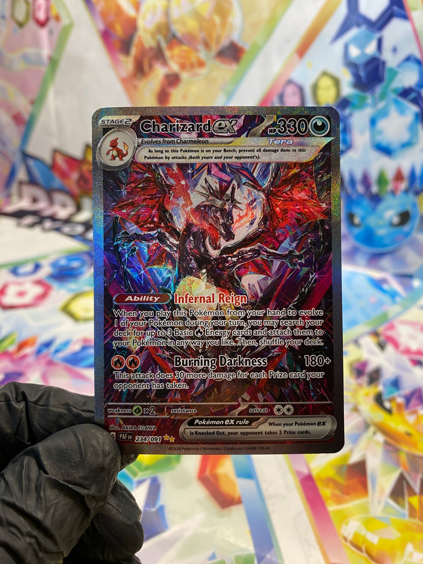 Pokémon Charizard Ex #234 (PAF) - NM