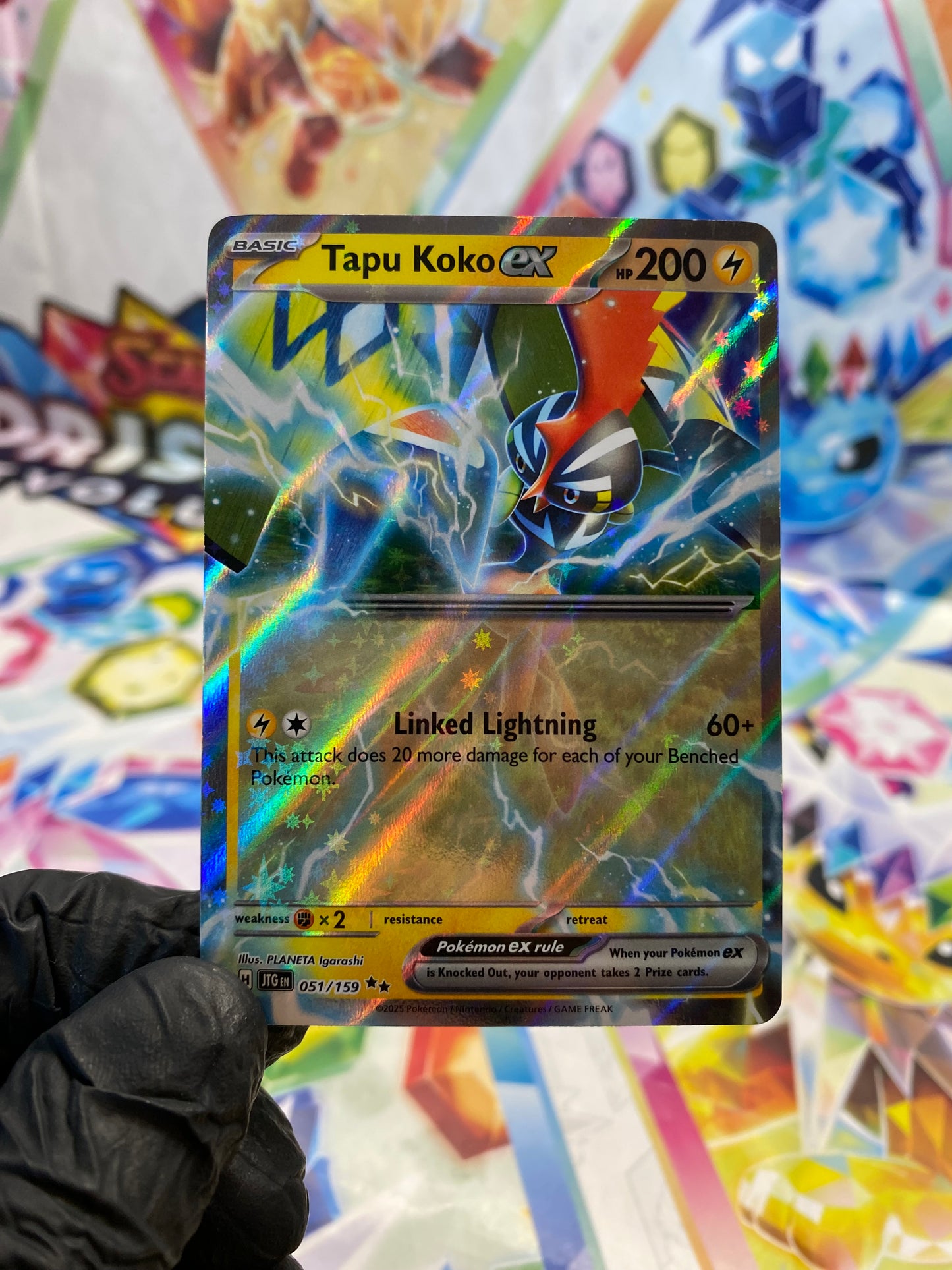Pokémon Tapu Koko Ex #051 (JTG) - NM/M