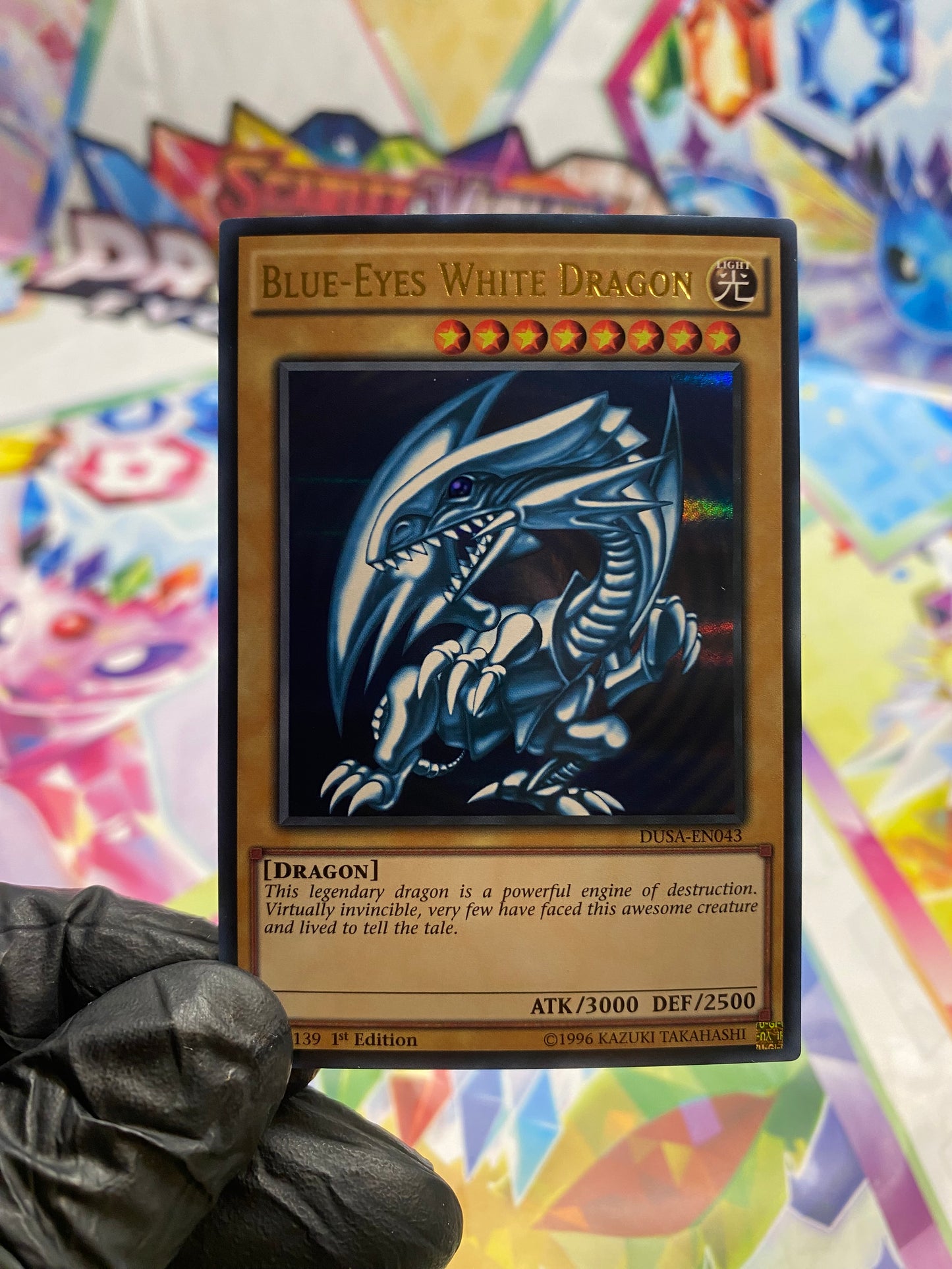 Yu-Gi-Oh! Blue-Eyes White Dragon (DUSA-EN043) 1st Edition - NM