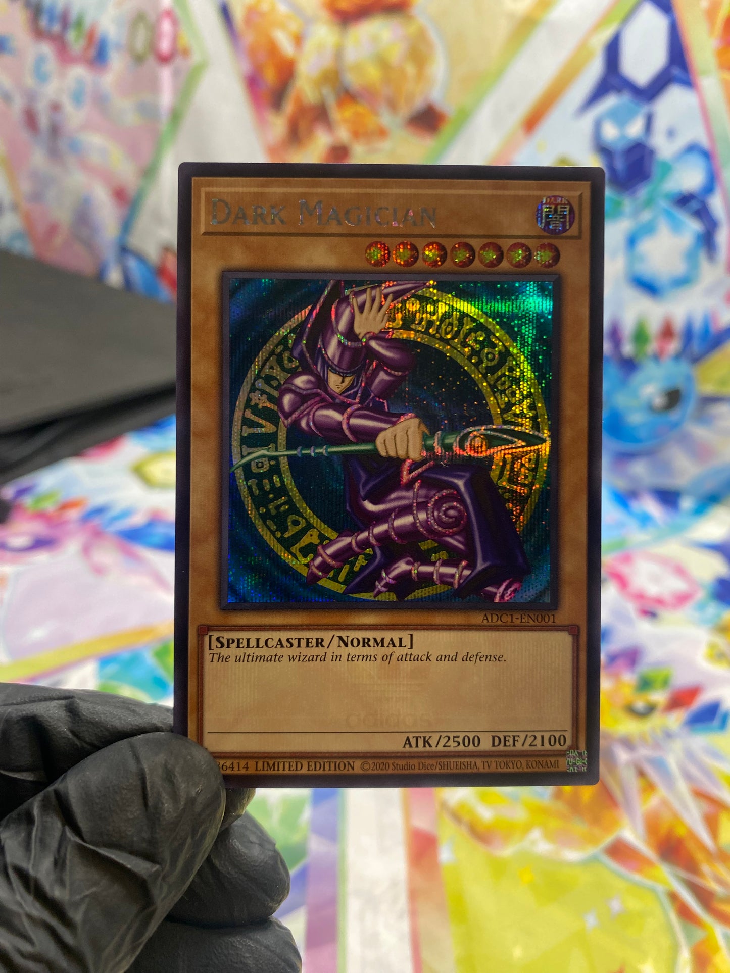 Yu-Gi-Oh! Dark Magician (ADC1-EN001) Adidas Edition - NM/M