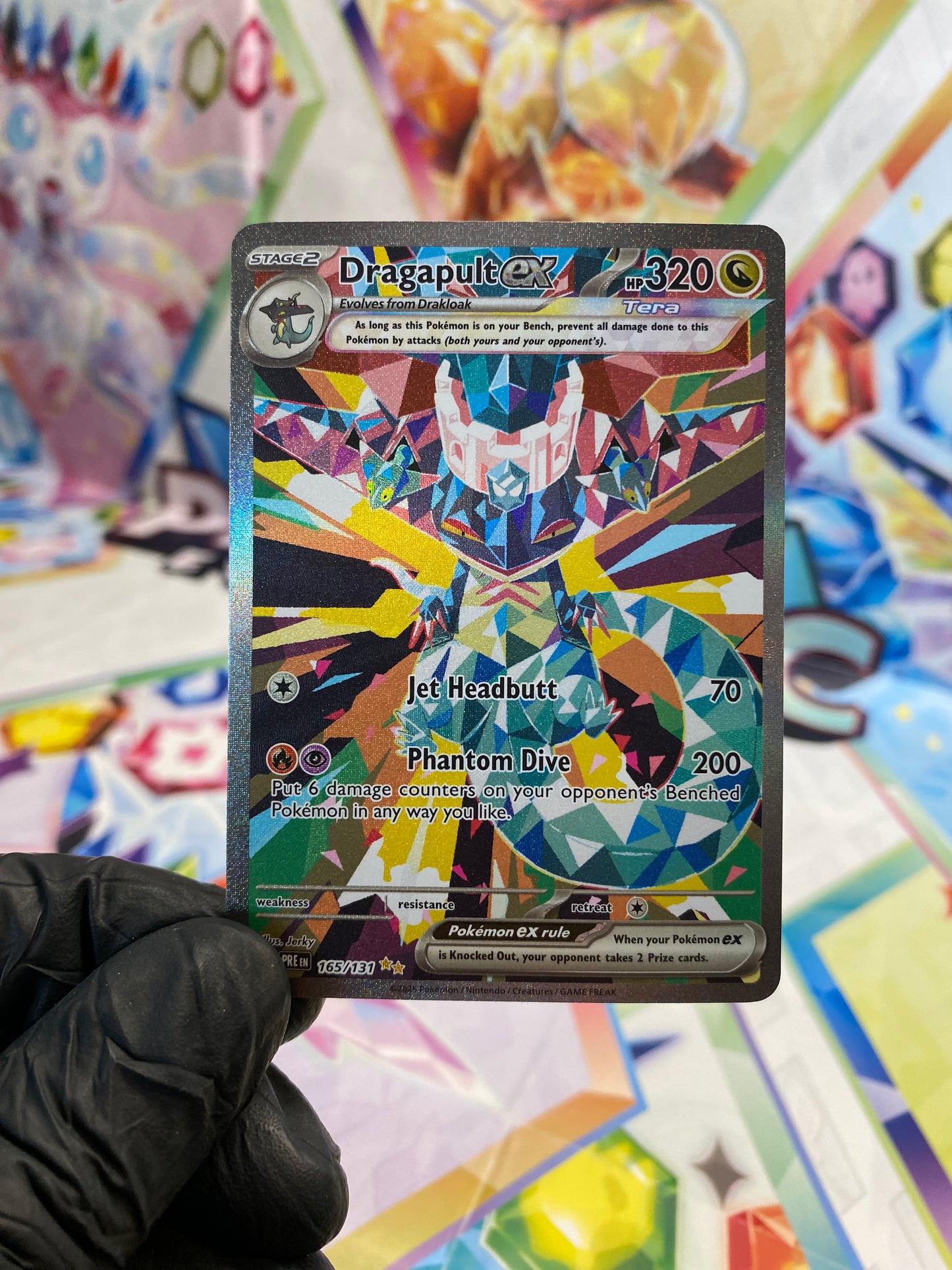 Pokémon Dragapult Ex #165 (PRE) - NM/M