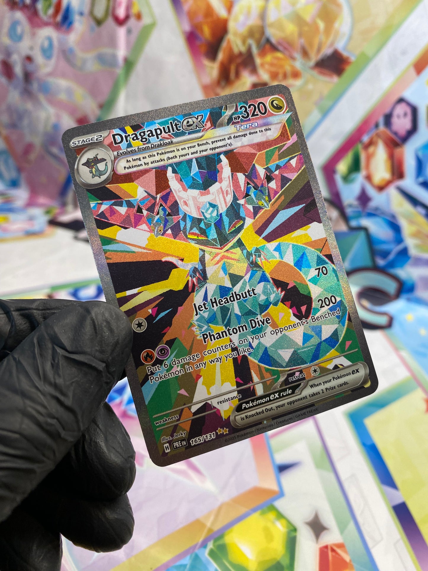 Pokémon Dragapult Ex #165 (PRE) - NM/M