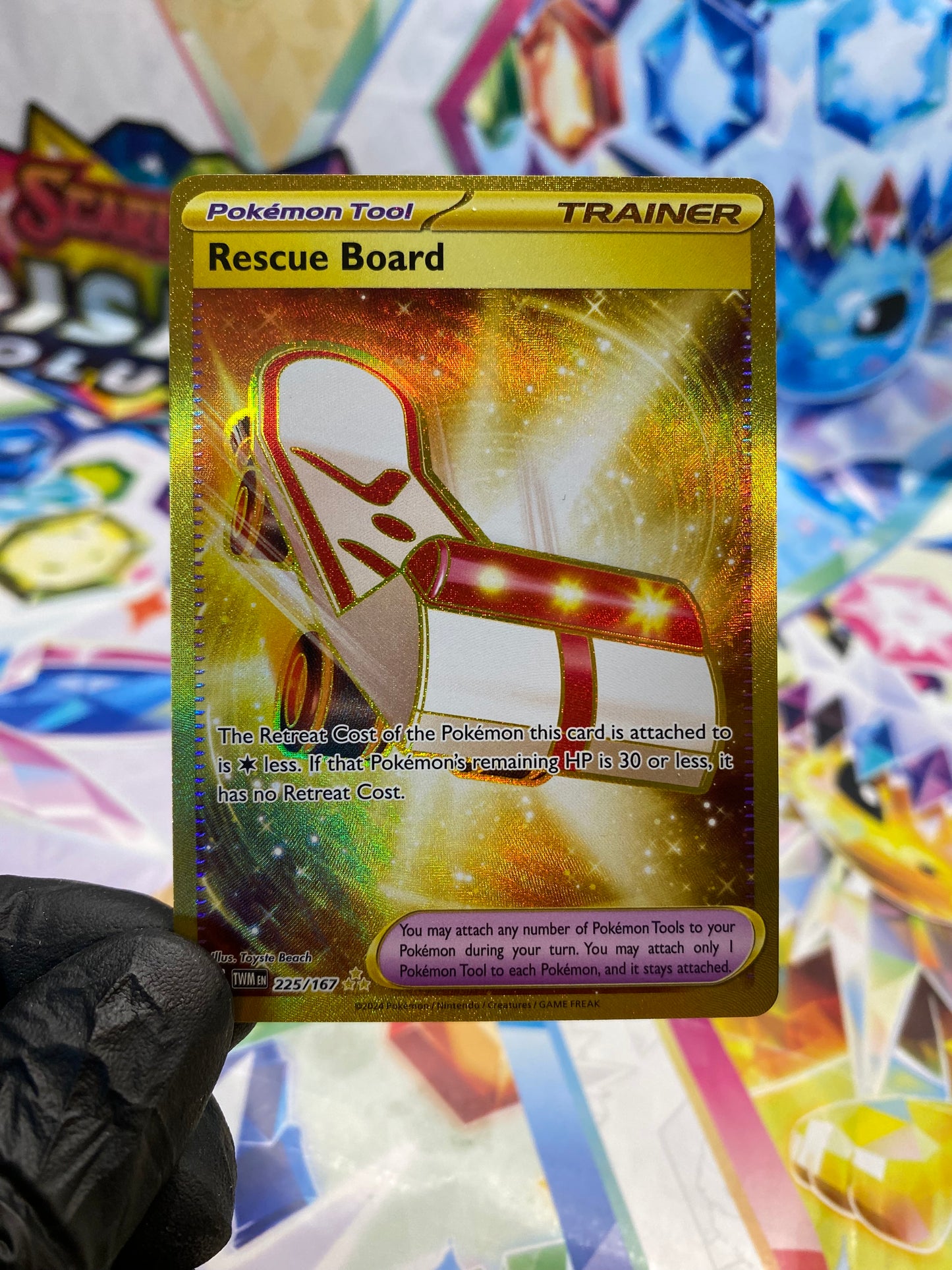 Pokémon Rescue Board #225 (TWM) - NM/M
