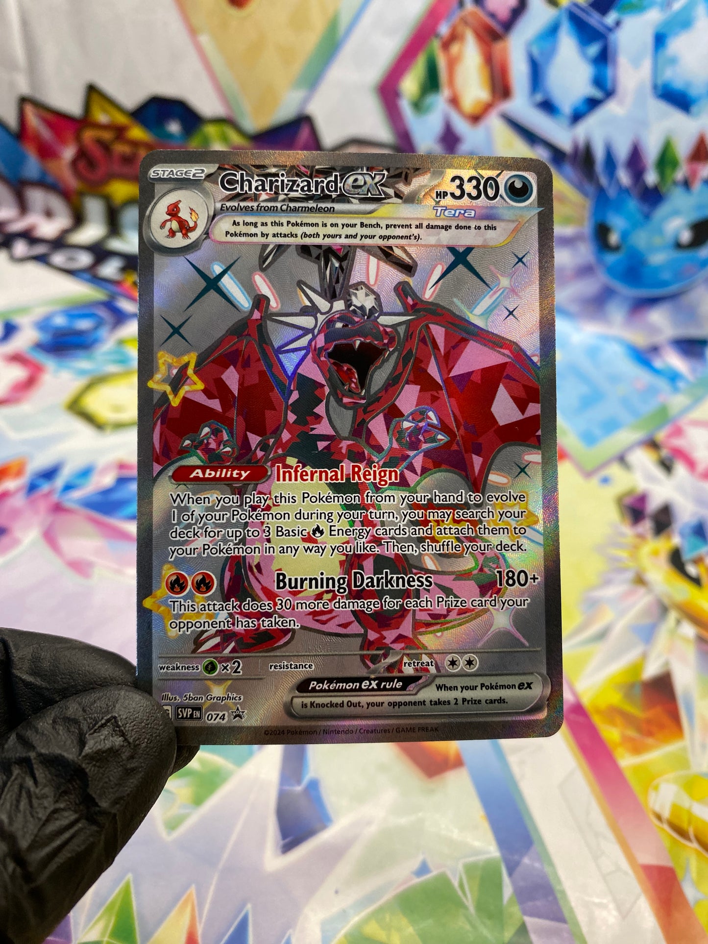 Pokémon Charizard Ex #074 (Black Star Promo) - NM/M