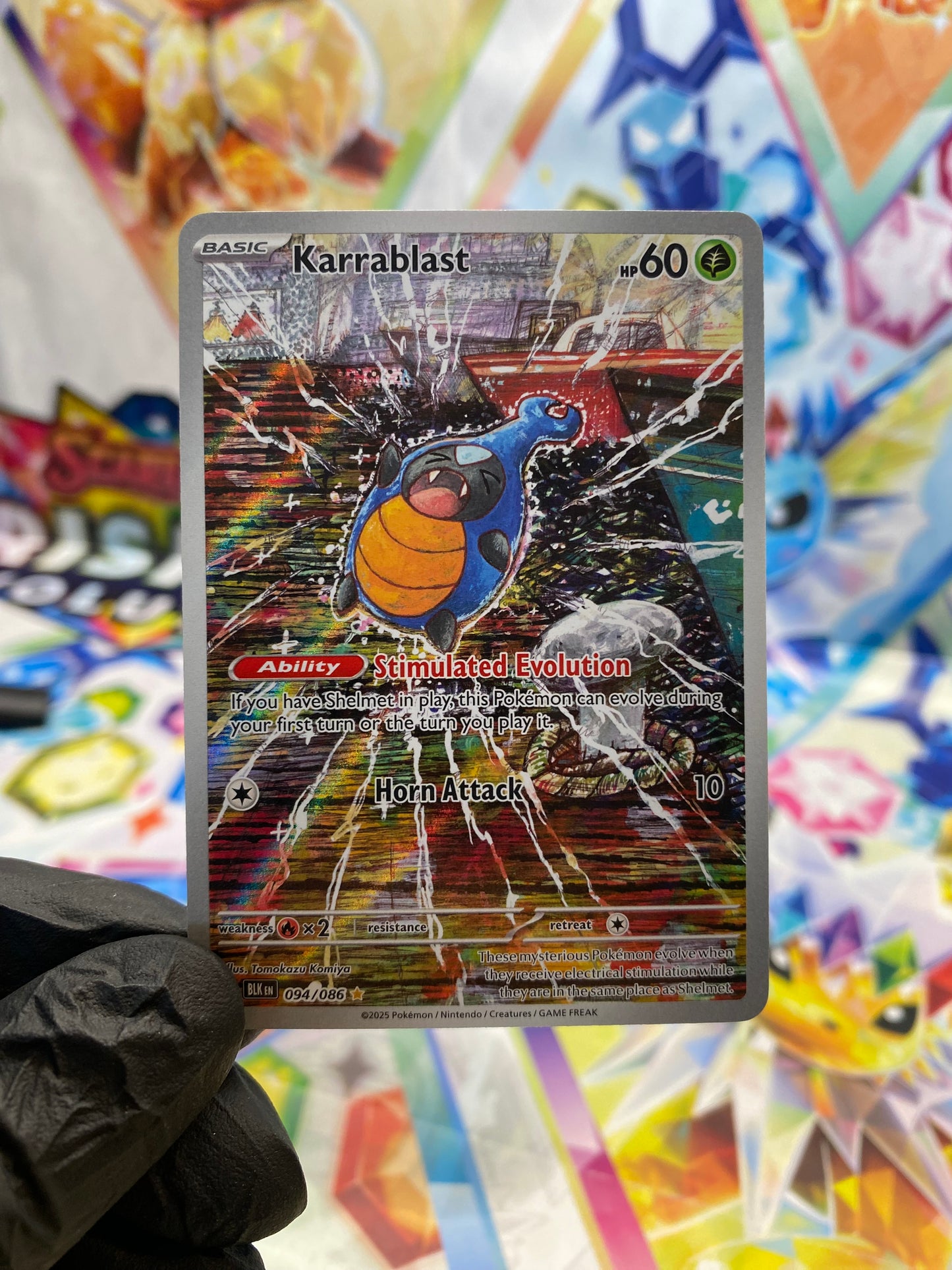 Pokémon Karrablast #094 (BLK) - NM/M