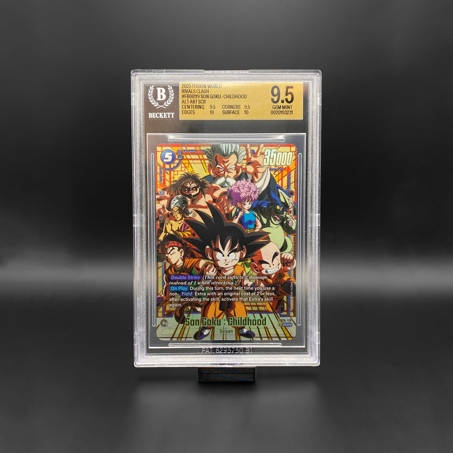 BGS 9.5 / Son Goku : Childhood ALT ART SCR (FB06-119)