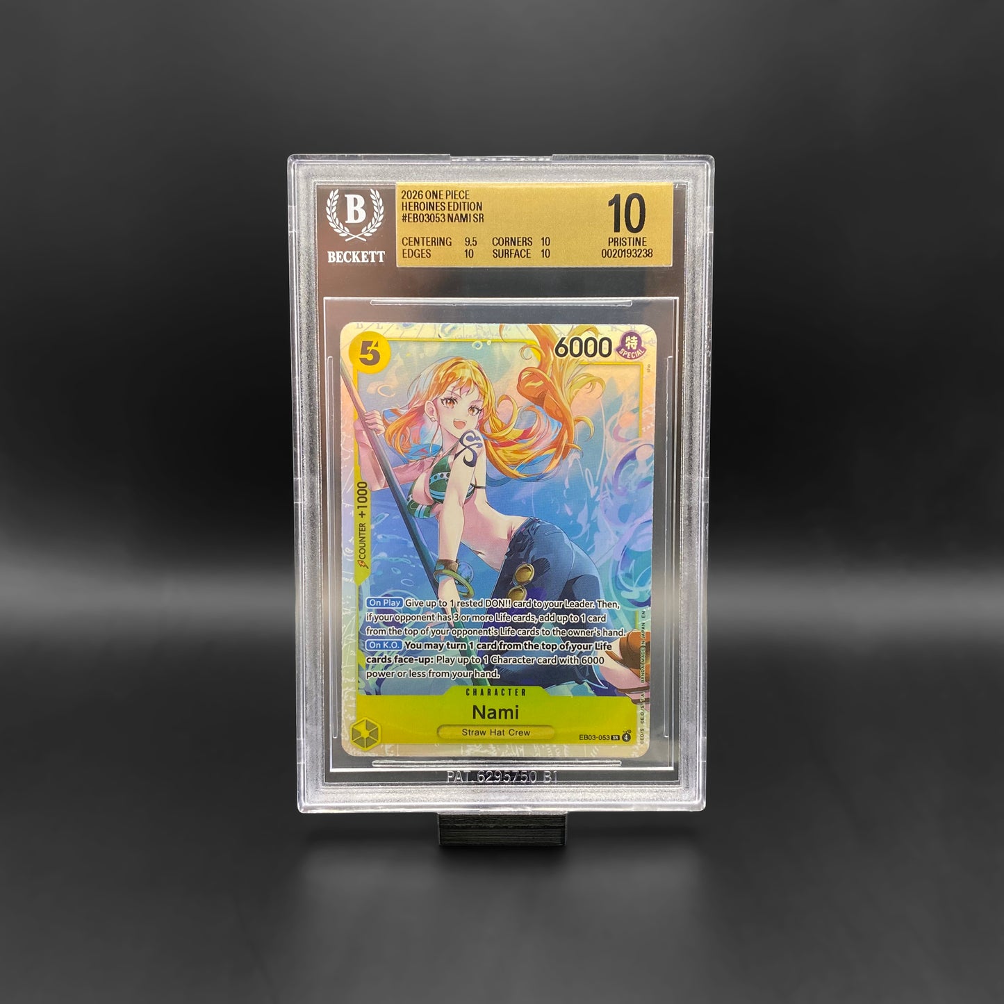 BGS 10 / Nami SR EB03-053 One Piece Heroines Edition