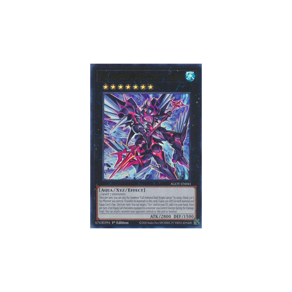 Yu-Gi-Oh! Full Armored Dark Knight Lancer (AGOV-EN041) - NM/M