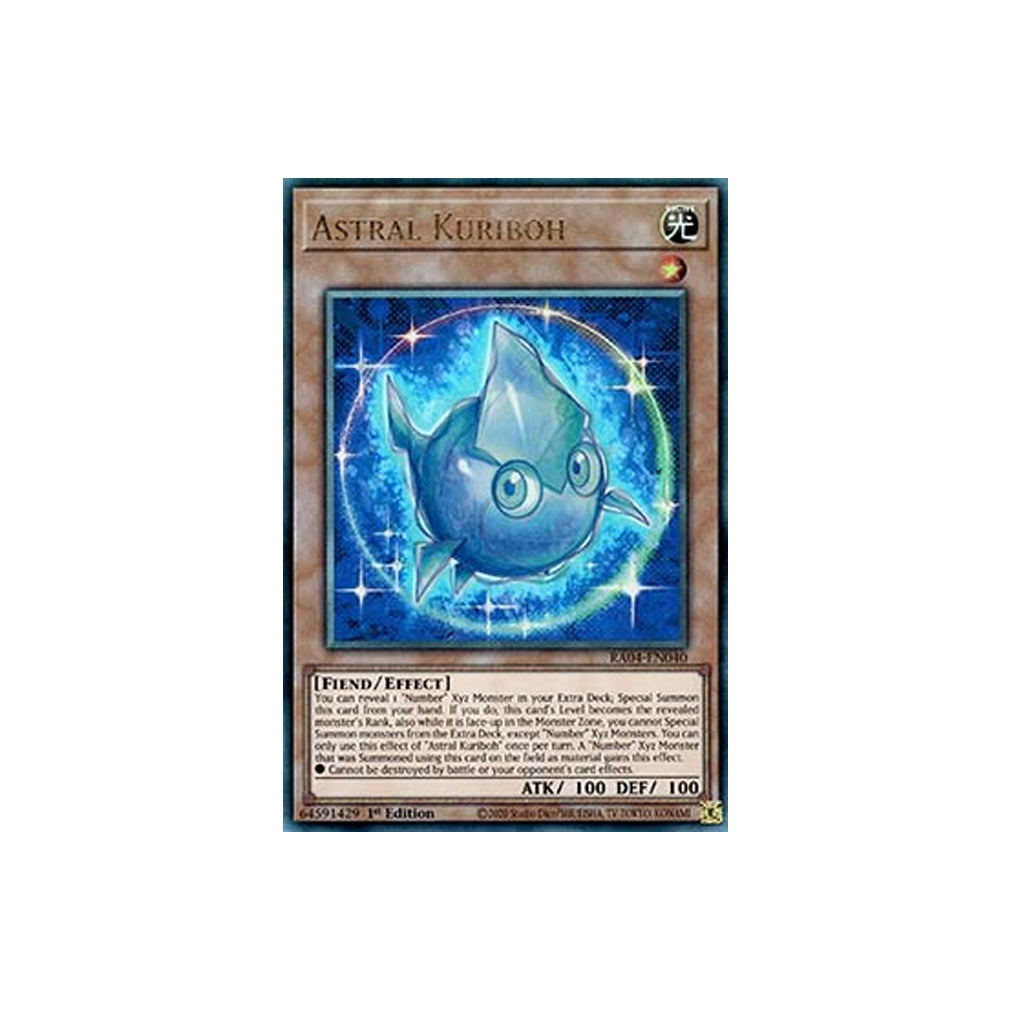 Yu-Gi-Oh! Astral Kuriboh (RA04-EN040) Prismatic Ultimate Rare - NM/M