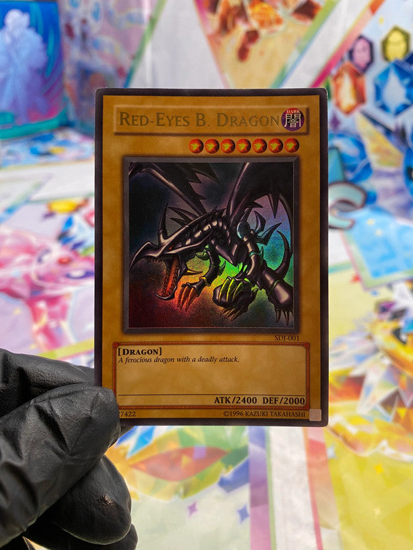 Yu-Gi-Oh! Red-Eyes B. Dragon (SDJ-001) - GOOD
