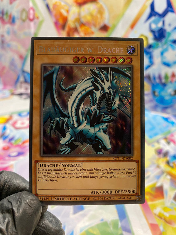 Yu-Gi-Oh! Blauäugiger W. Drache (CT14-DE002) - GOOD