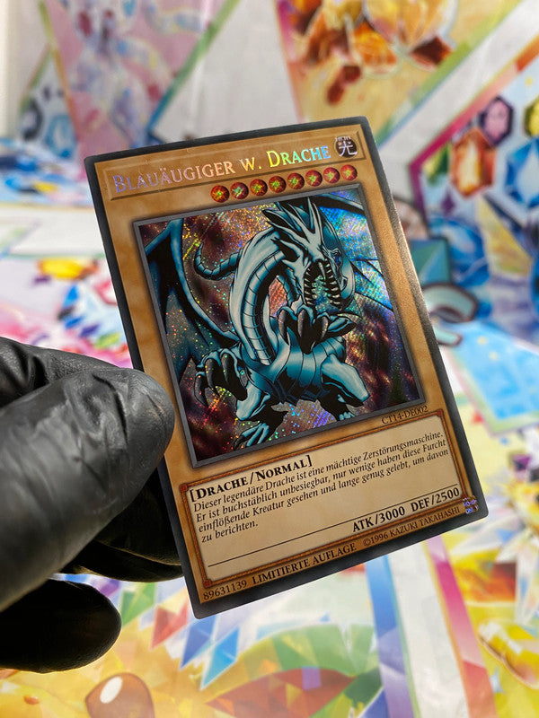 Yu-Gi-Oh! Blauäugiger W. Drache (CT14-DE002) - GOOD