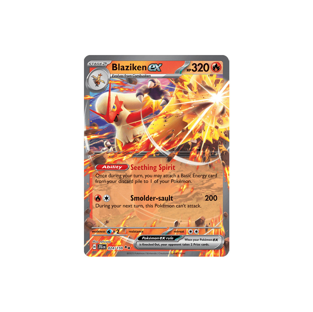 Pokémon Blaziken Ex #024 (JTG) - NM/M