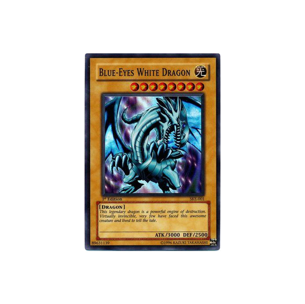 Yu-Gi-Oh! Blue-Eyes White Dragon (SKE-001) 1st Edition - NM/M