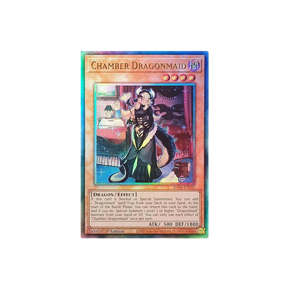 Yu-Gi-Oh! Chamber Dragonmaid (RA04-EN032) Prismatic Ultimate Rare - NM/M
