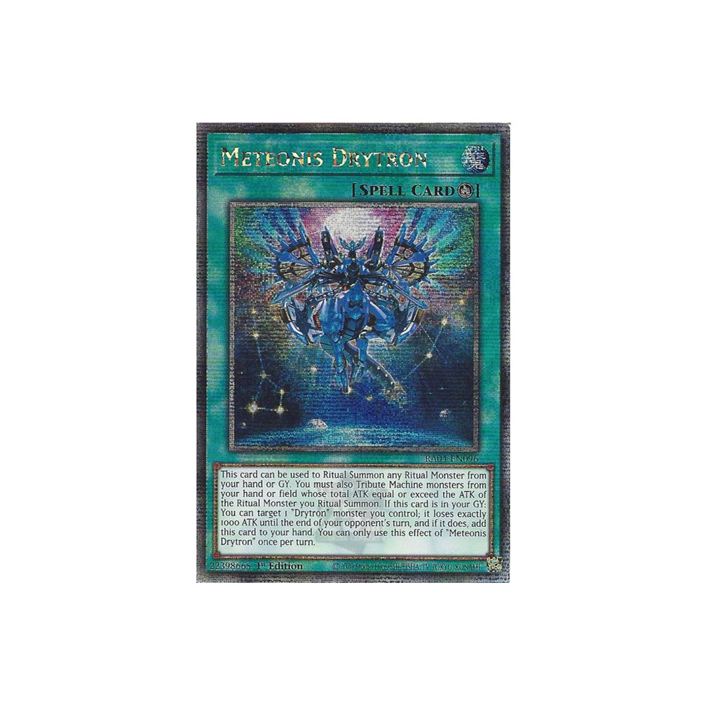 Yu-Gi-Oh! Meteonis Drytron (RA04-EN096) Quarter Century Secret Rare - NM/M