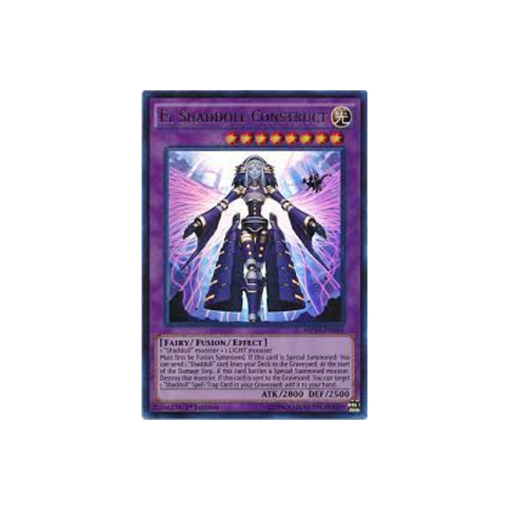 Yu-Gi-Oh! El Shaddoll Construct (RA04-EN229) Platinum Secret Rare - NM/M