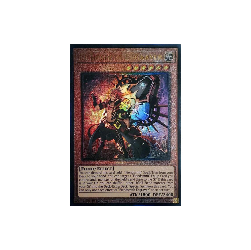 Yu-Gi-Oh! Fiendsmith Engraver (RA04-EN049) Prismatic Ultimate Rare - NM/M