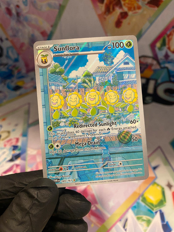 Pokémon Sunflora #169 (Twilight Masquerade) - NM/M