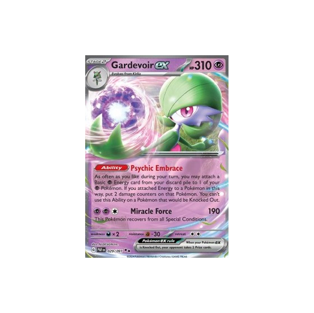 Pokémon Gardevoir Ex #029 (PAF) - NM/M