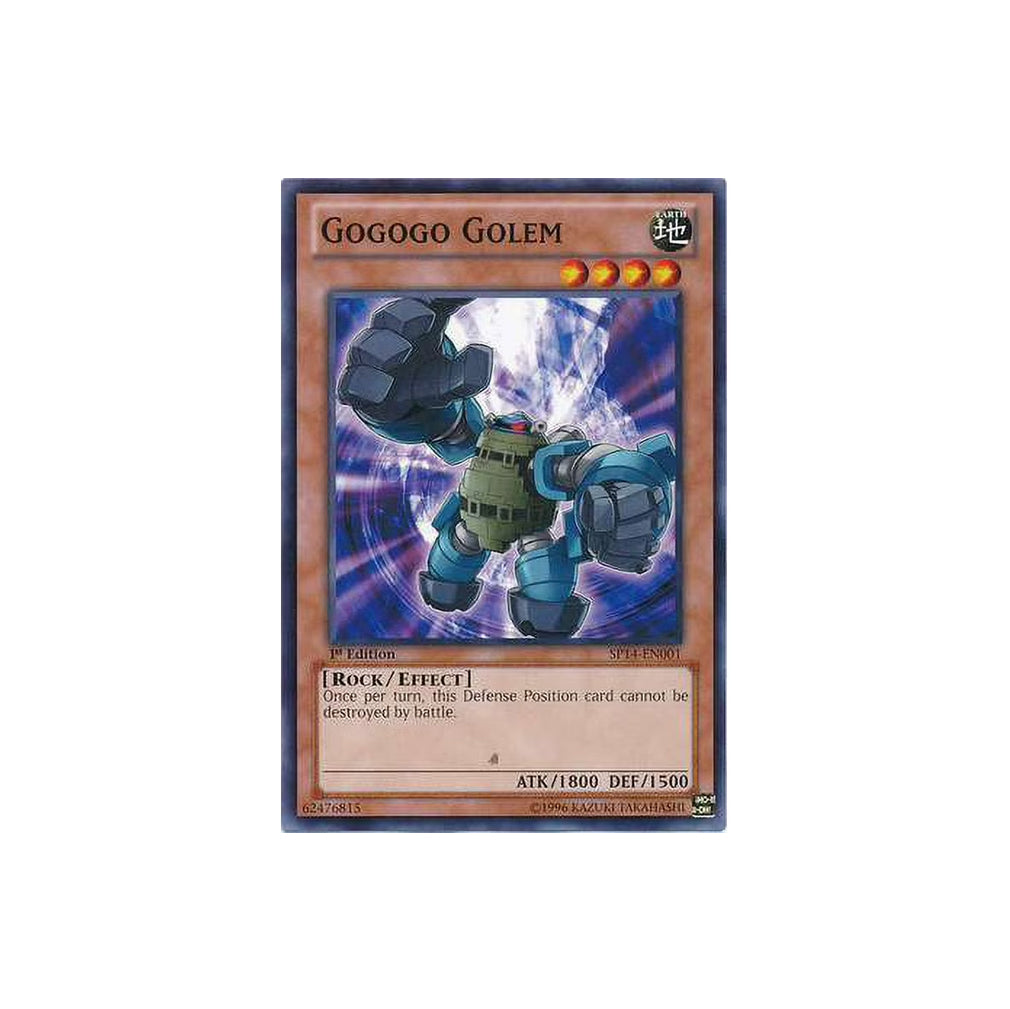 Yu-Gi-Oh! Gogogo Golem (RA04-EN152) Platinum Secret Rare - NM/M
