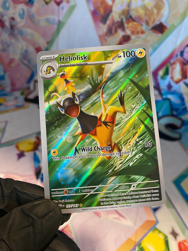 Pokémon Heliolisk #177 (TWM) - NM