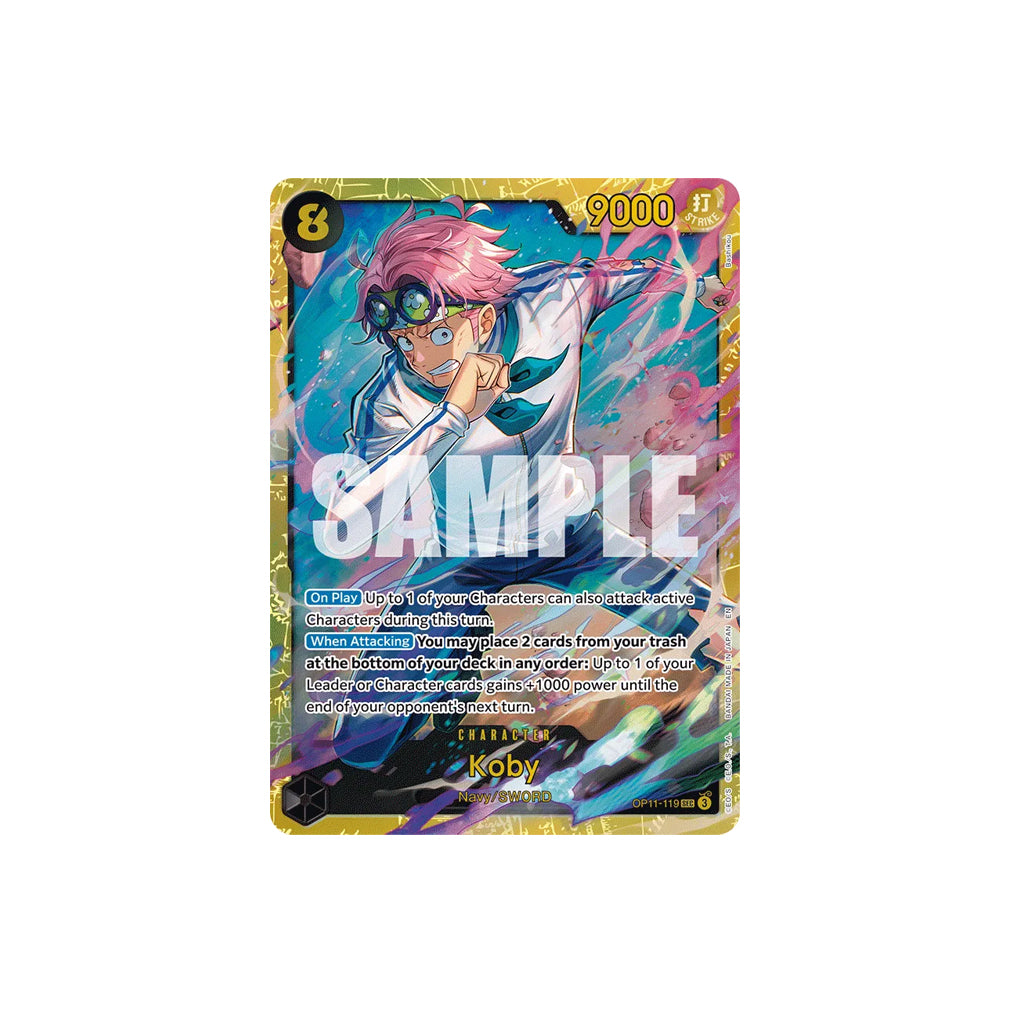 One Piece Koby SEC (OP11-119) - NM/M
